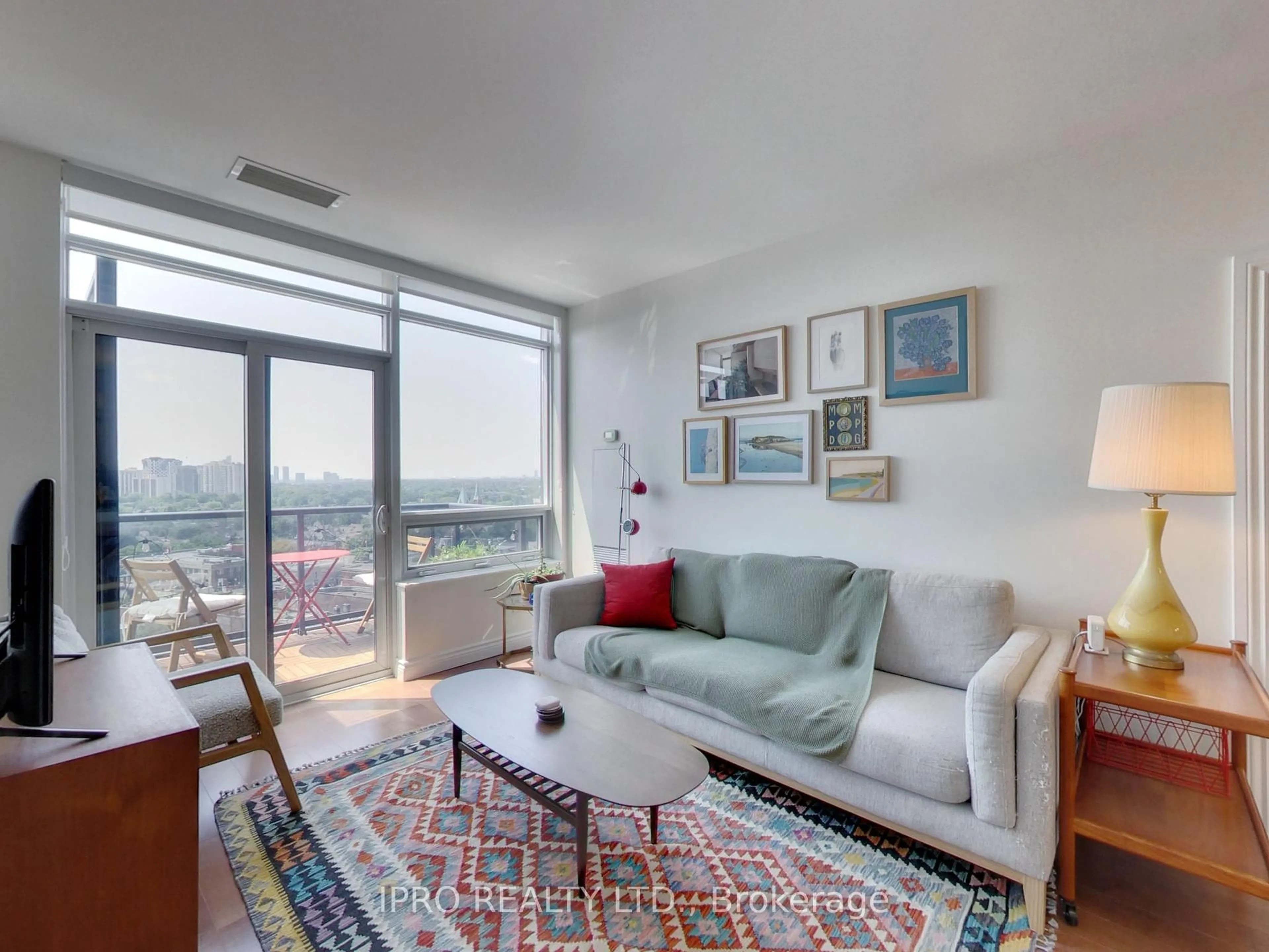 Living room with furniture, unknown for 61 Heintzman St #1603, Toronto Ontario M6P 5A2