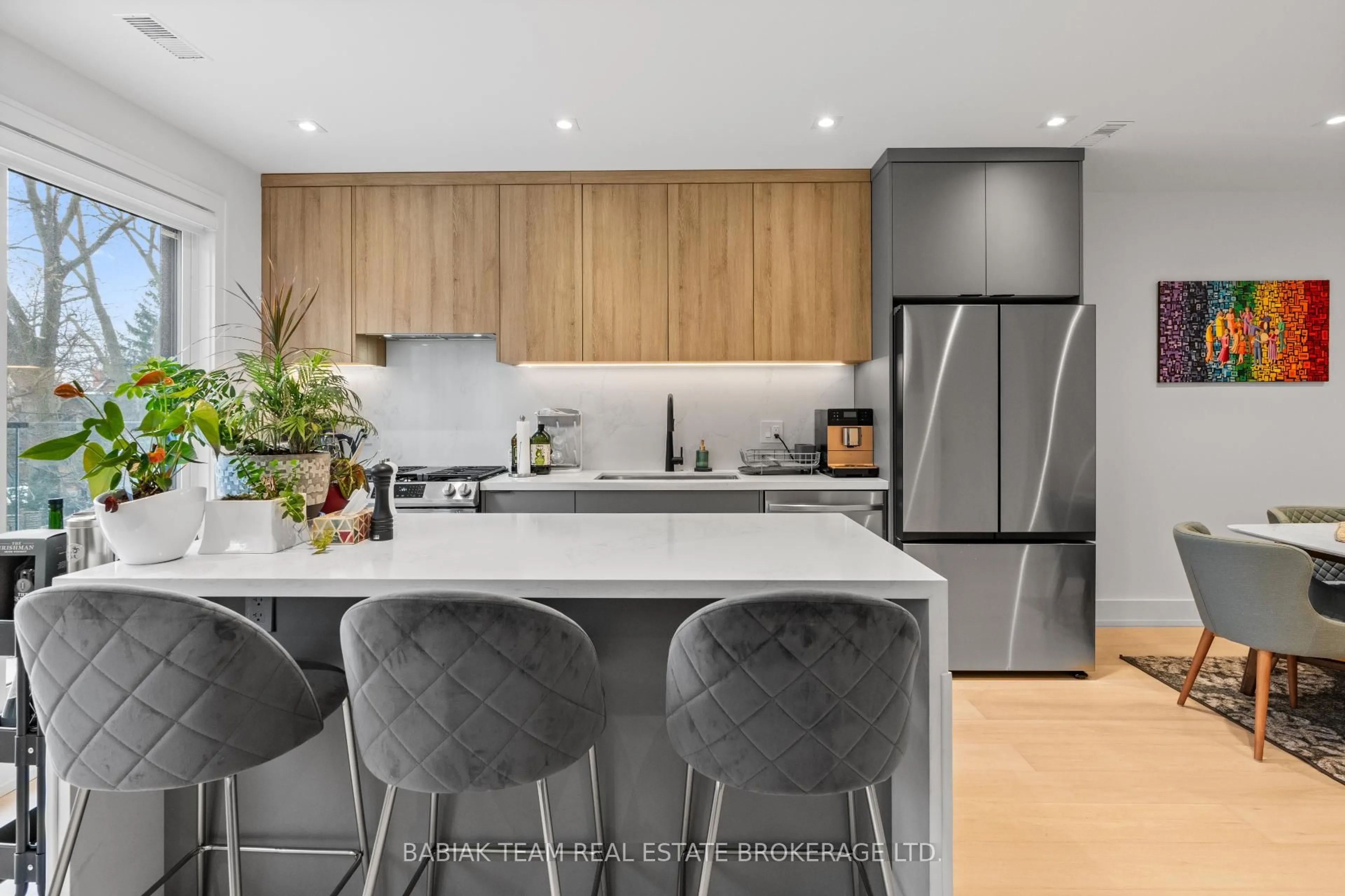 Open concept kitchen, unknown for 37 Boustead Ave, Toronto Ontario M6R 1Y7