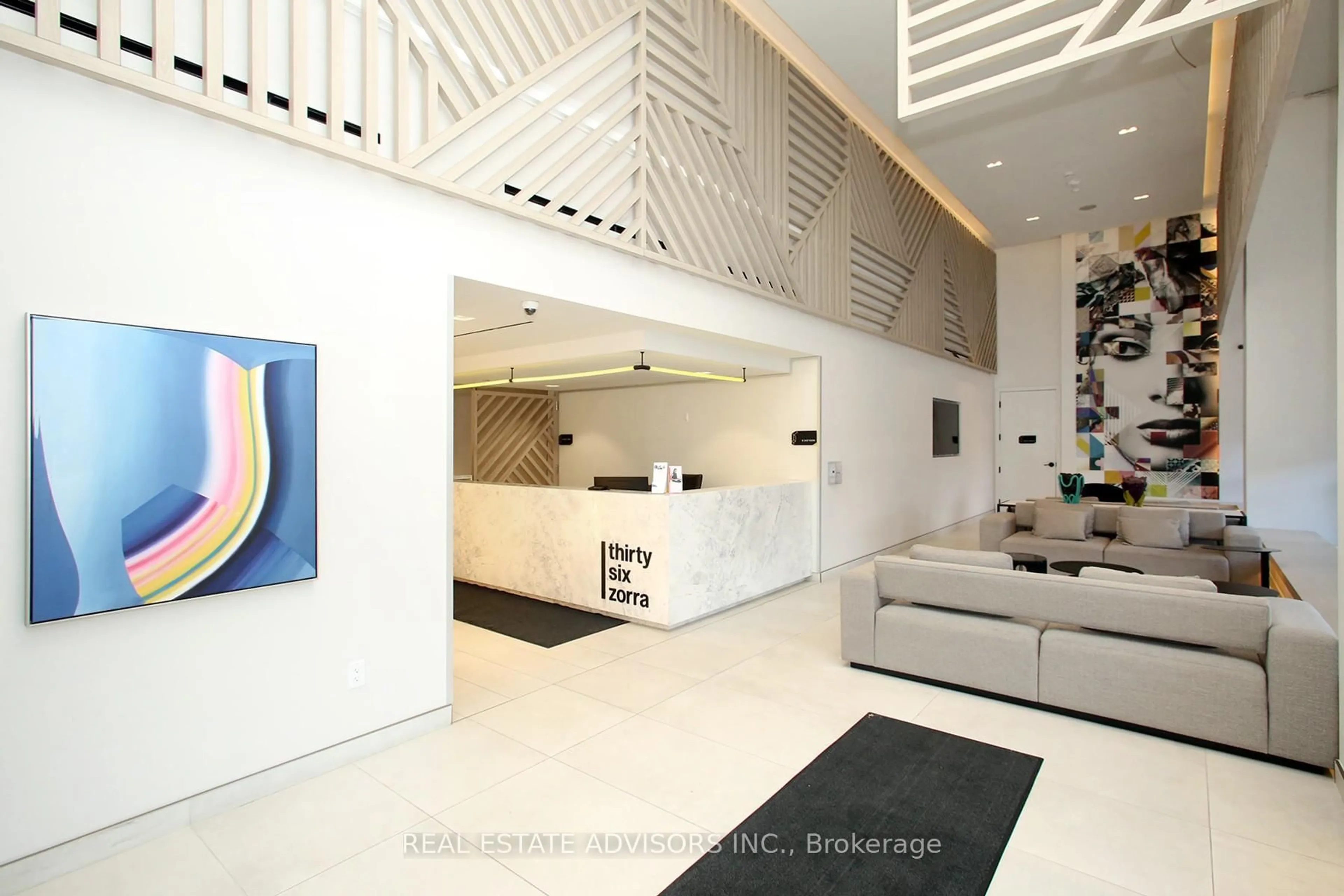 Lobby for 36 Zorra St #502, Toronto Ontario M8Z 0G5