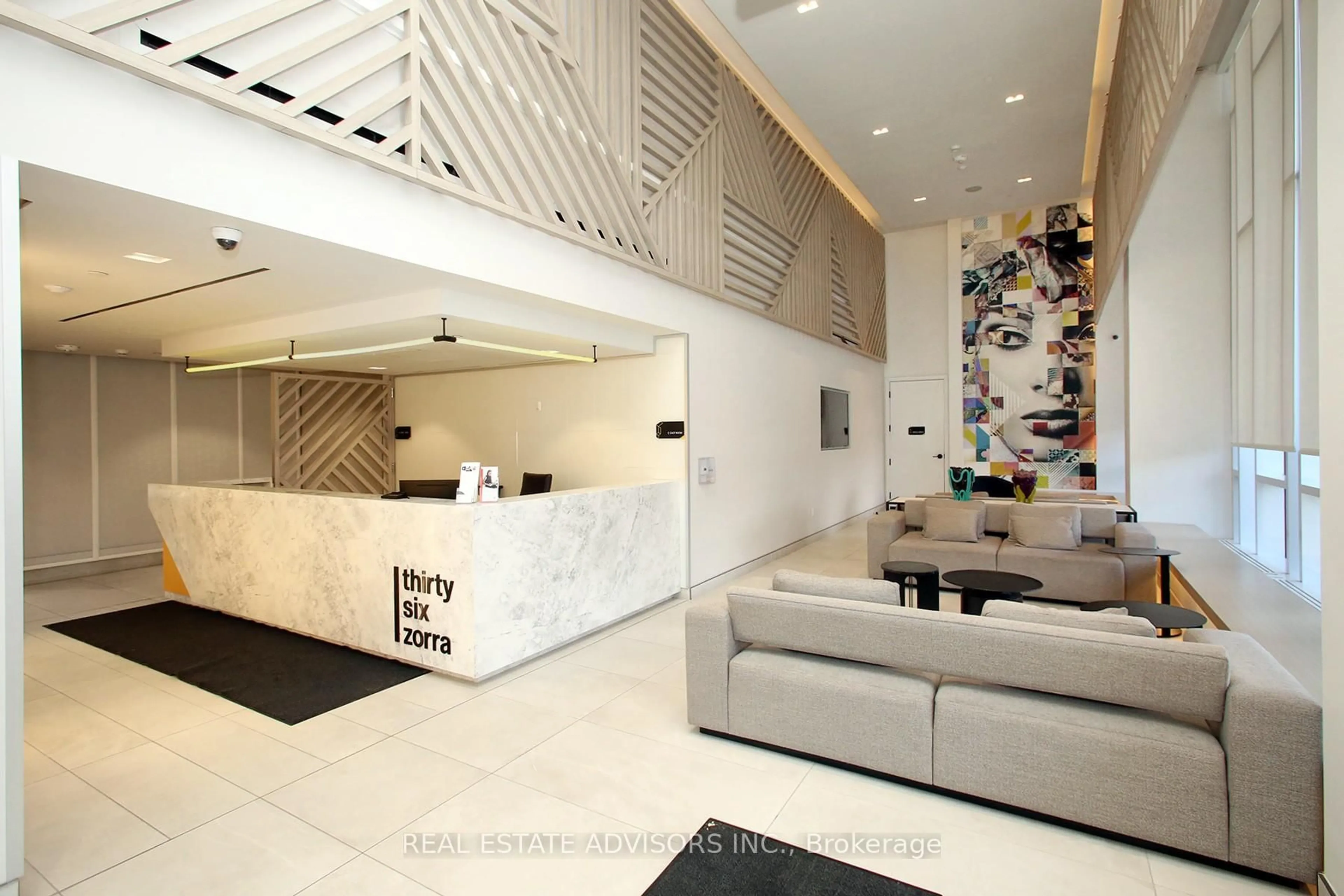 Lobby for 36 Zorra St #502, Toronto Ontario M8Z 0G5
