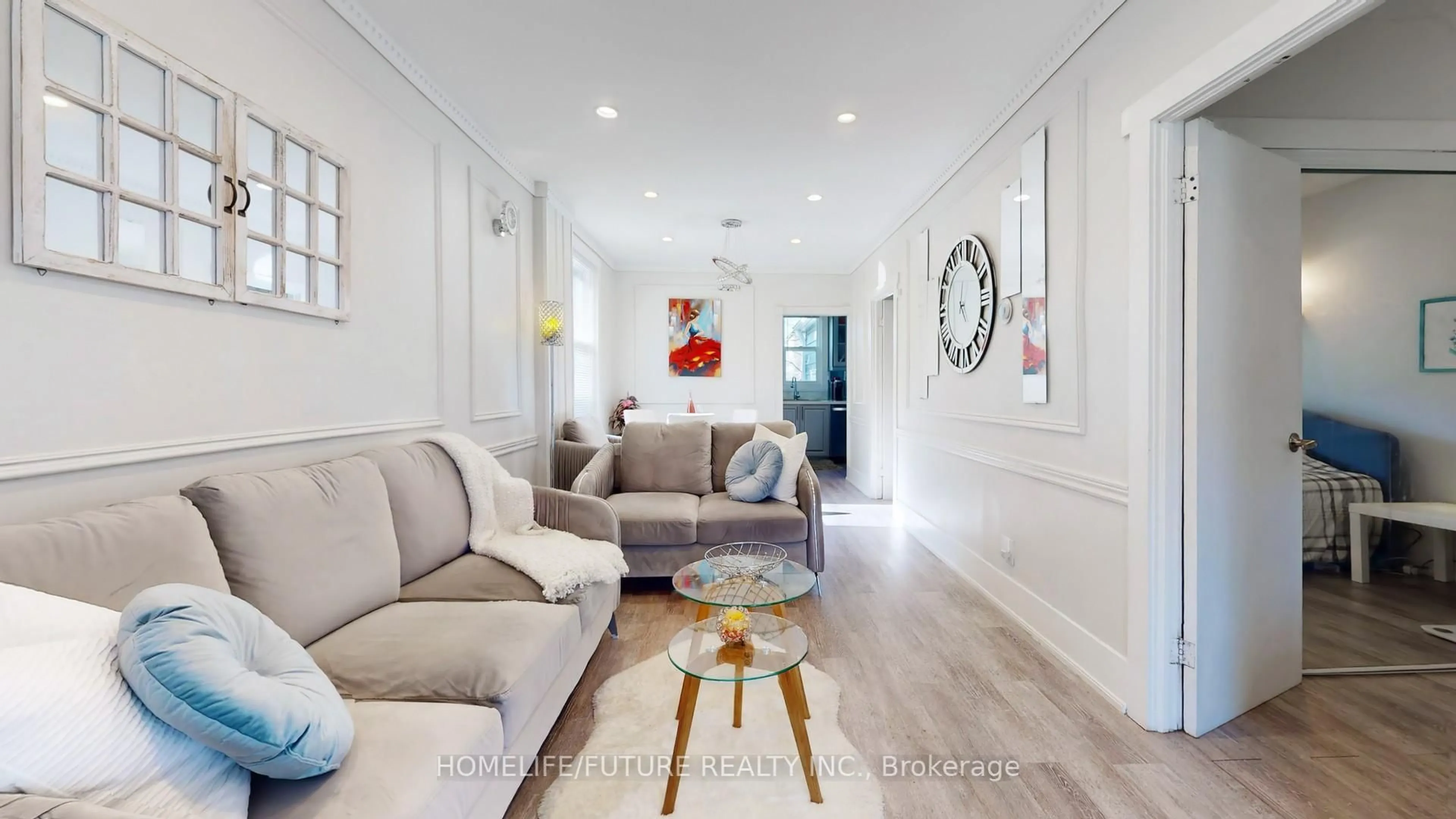 Living room with furniture, unknown for 82 Heman St, Toronto Ontario M8V 1X5