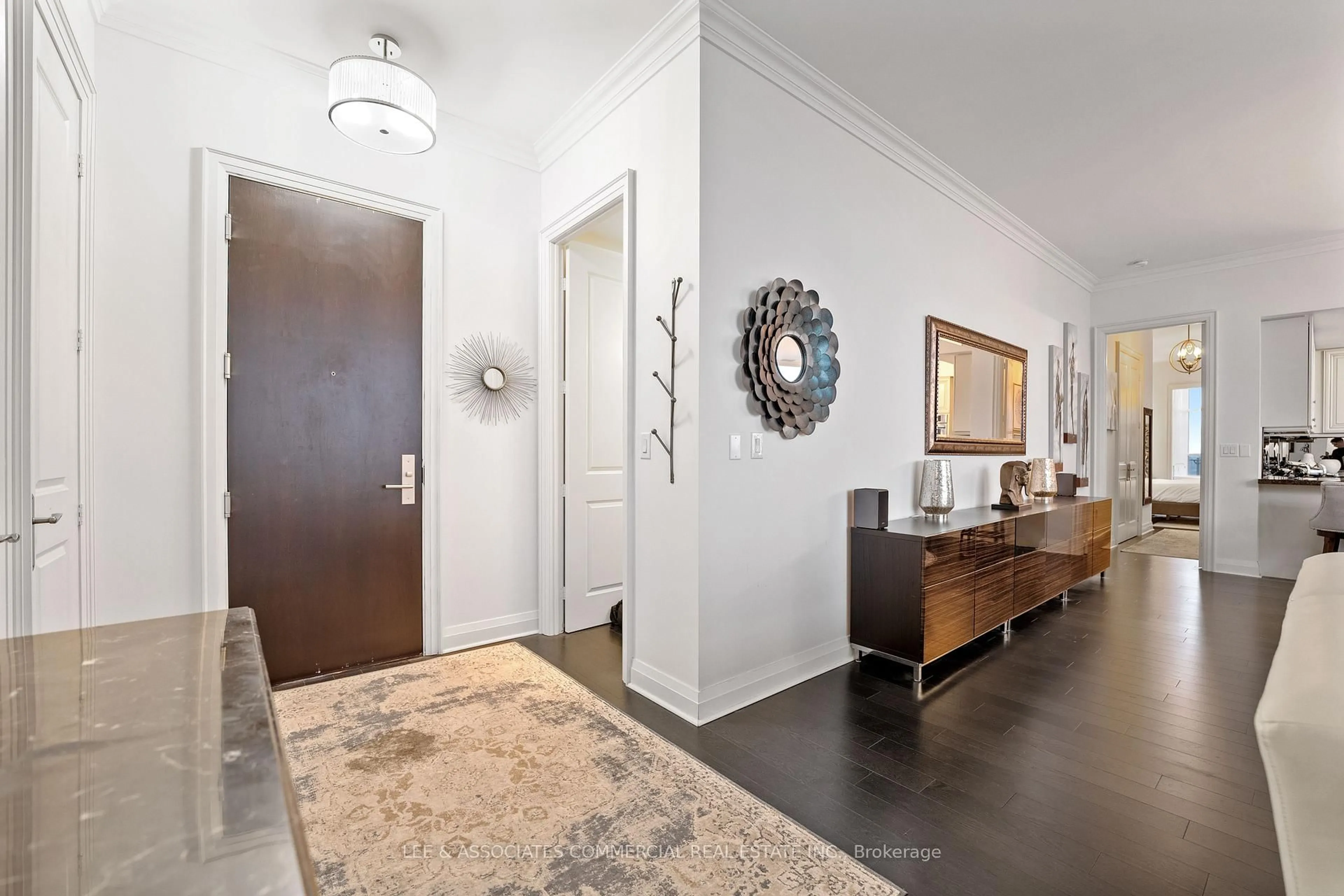 Indoor entryway for 50 Absolute Ave #PH3, Mississauga Ontario L4Z 0A8
