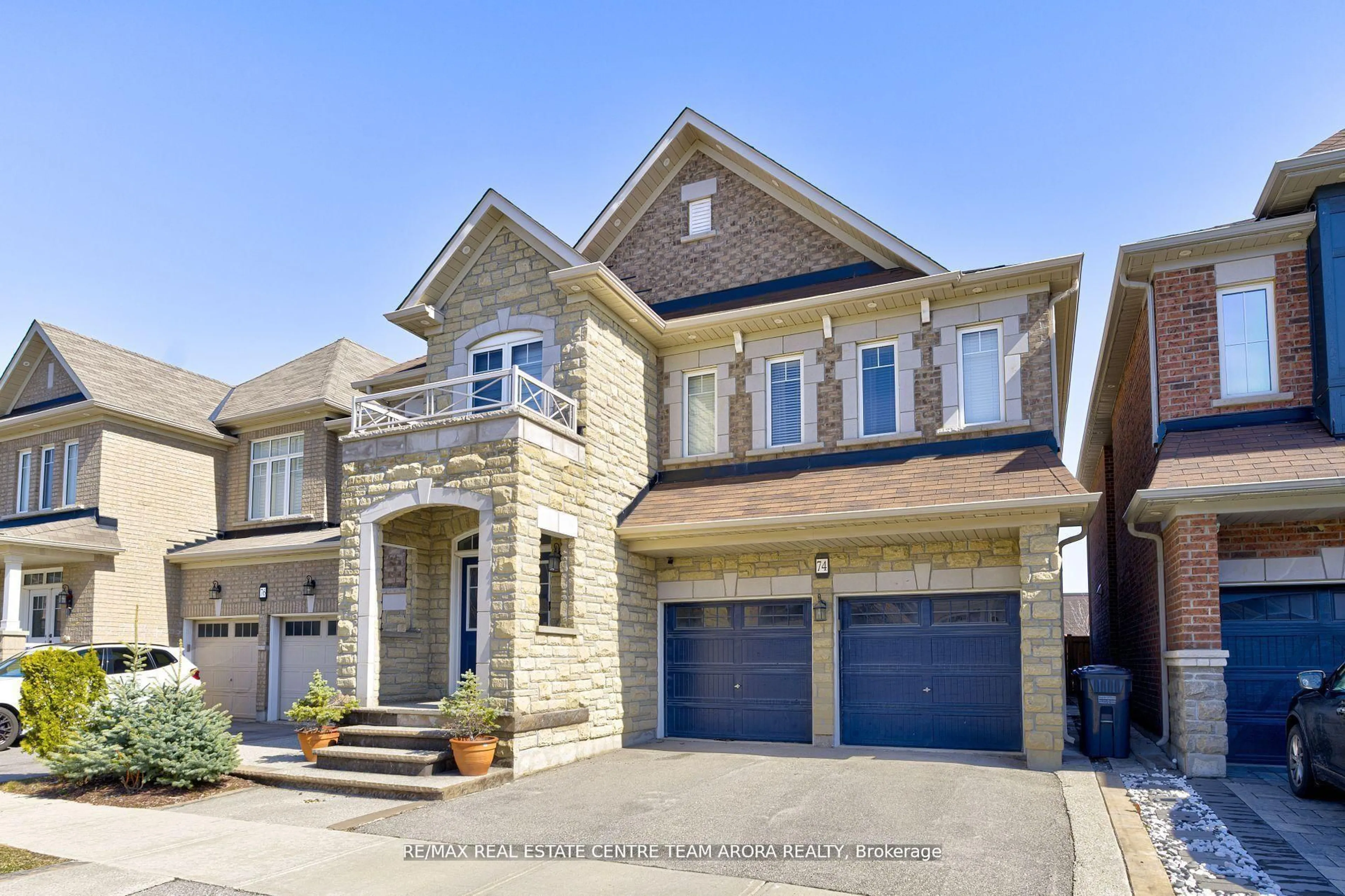 Home with brick exterior material, street for 74 Abercrombie Cres, Brampton Ontario L7A 4N3