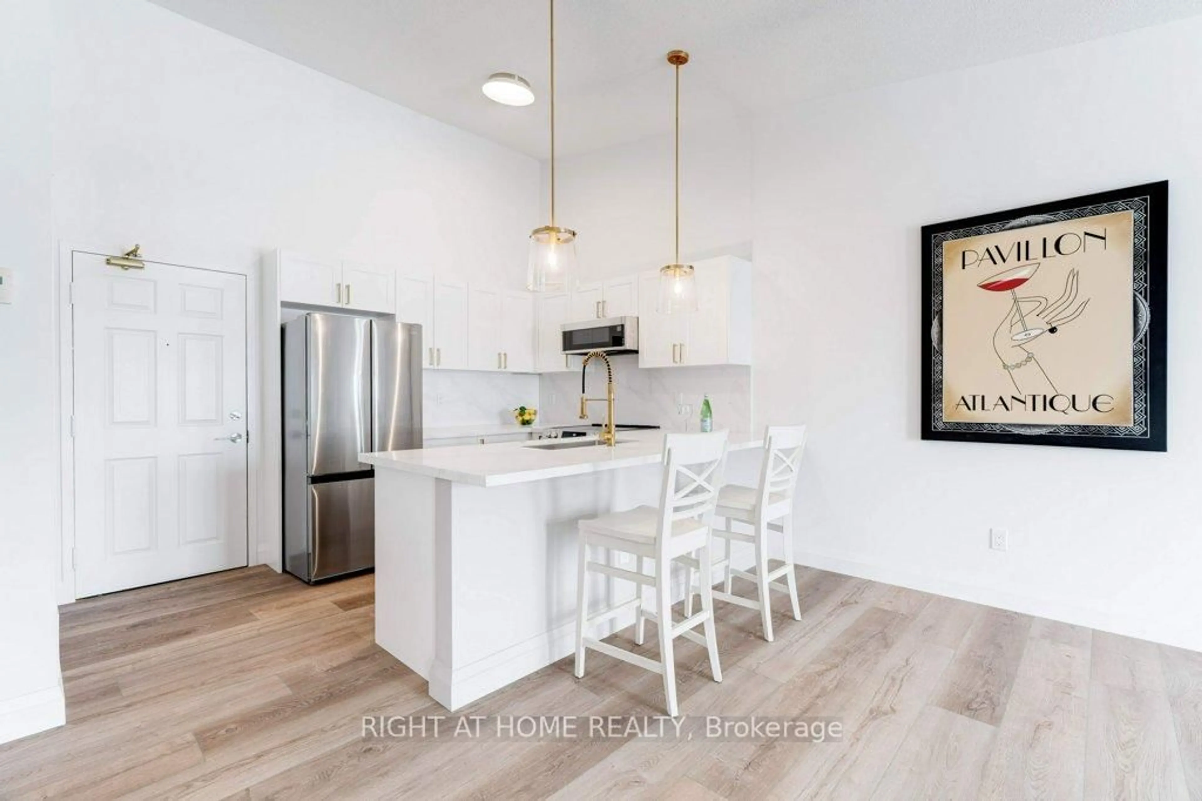 Open concept kitchen, unknown for 1491 Maple Ave #409, Milton Ontario L9T 0B8