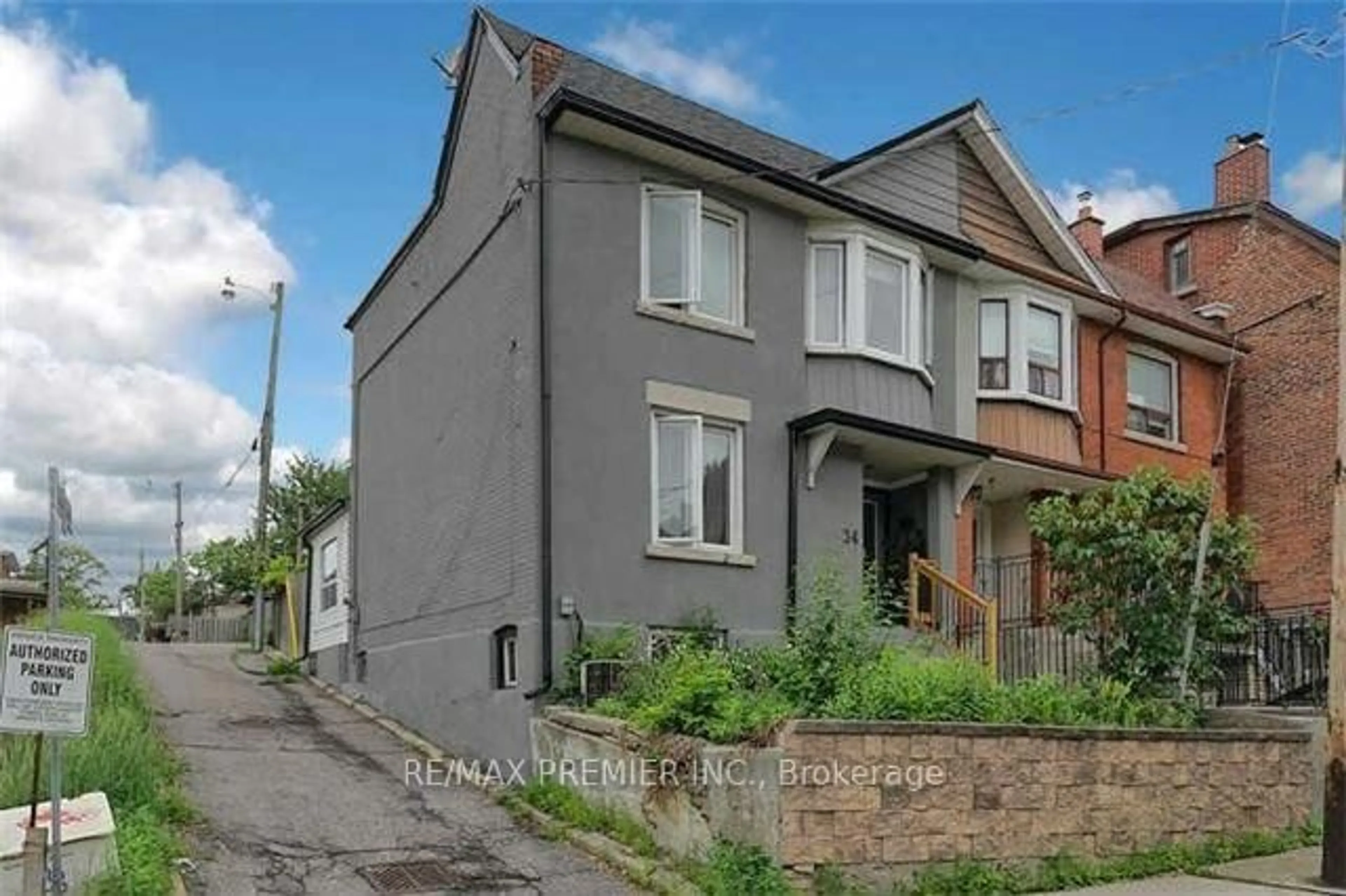 Home with brick exterior material, street for 34 Mc Farland Ave, Toronto Ontario M6H 3N1