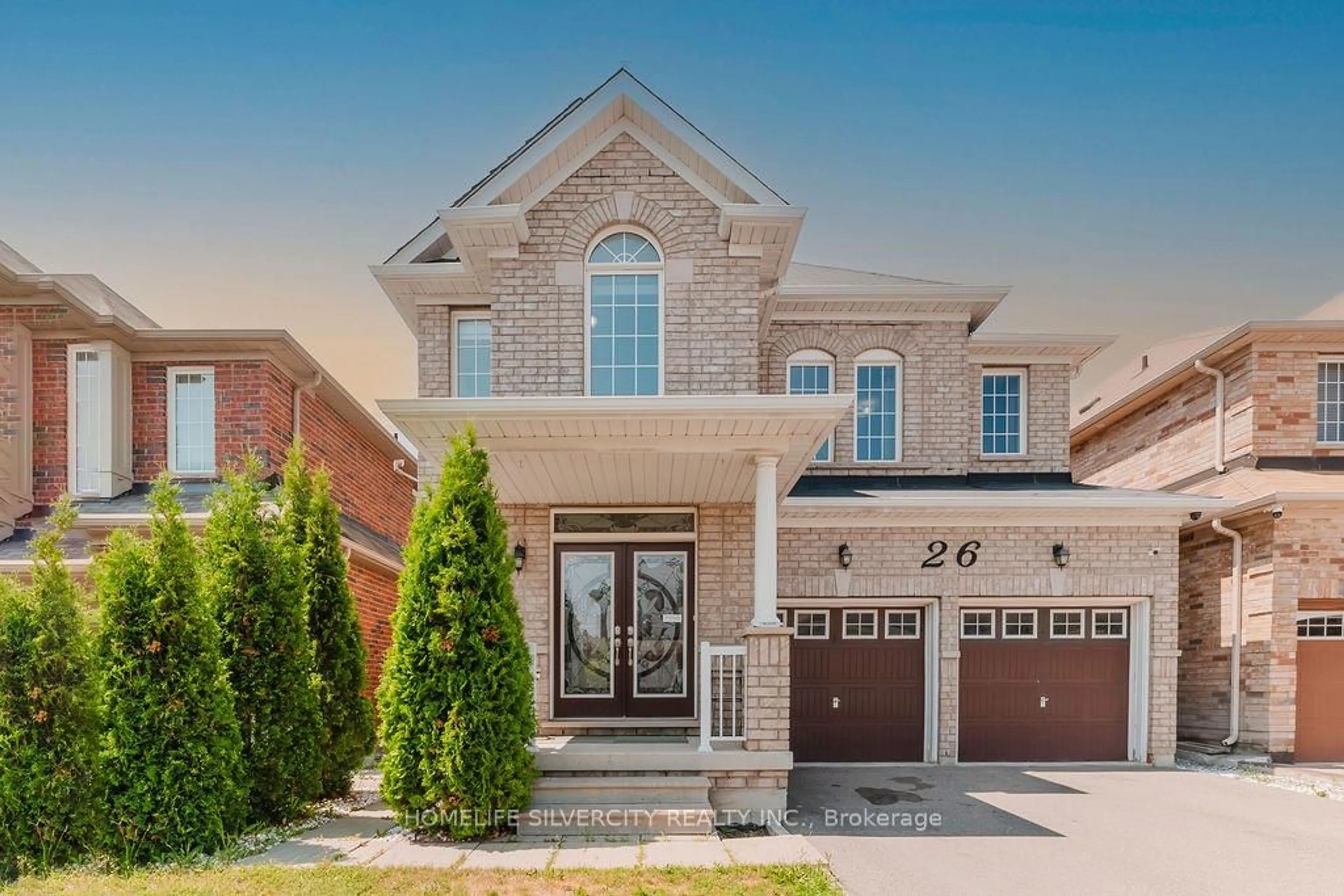 Home with brick exterior material, street for 26 Fossil St, Brampton Ontario L6P 3G7