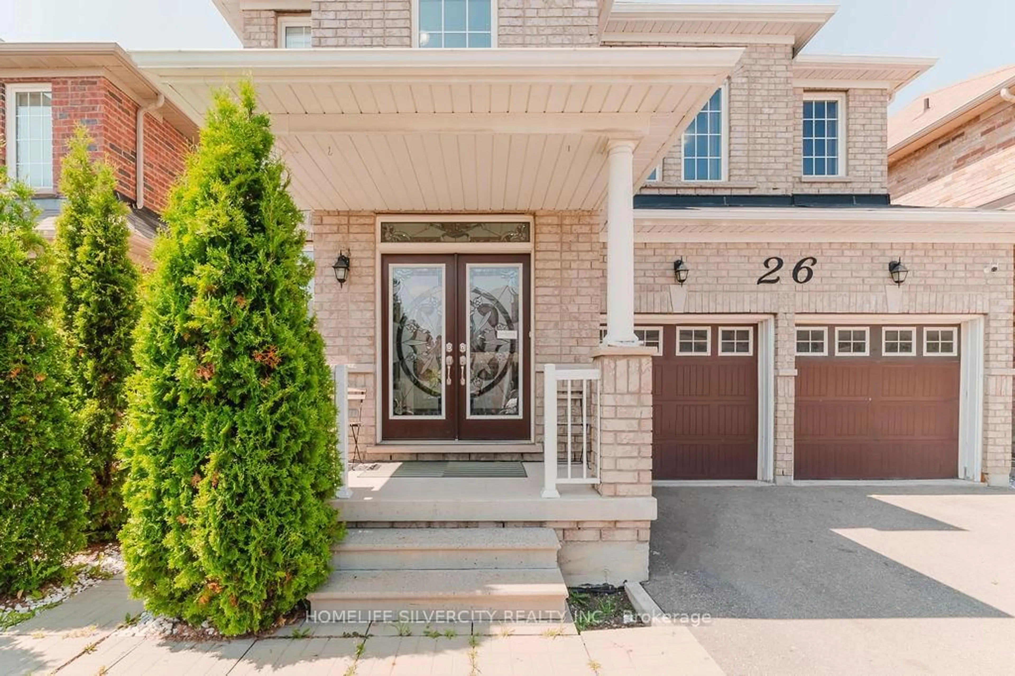 Home with brick exterior material, street for 26 Fossil St, Brampton Ontario L6P 3G7