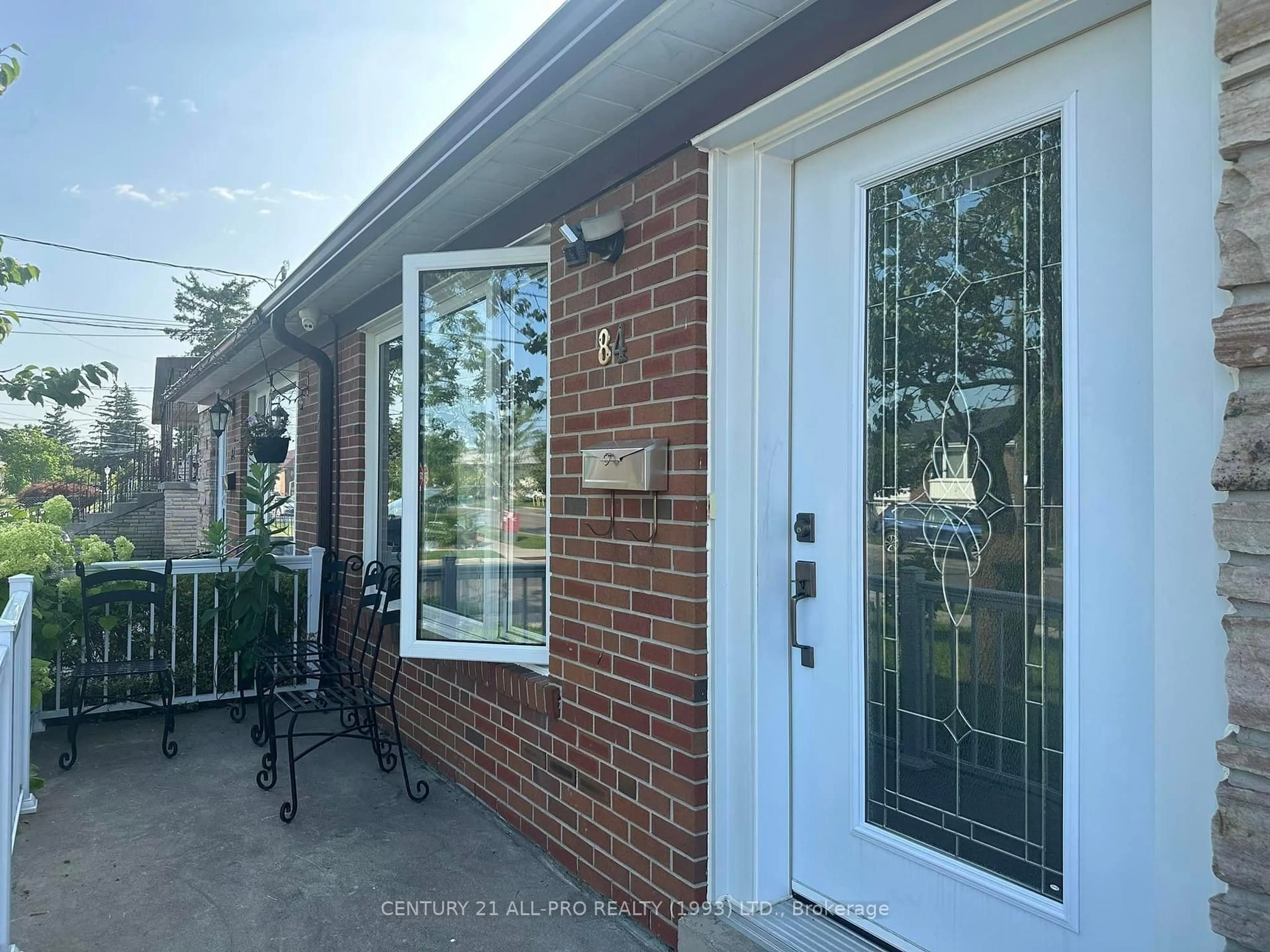 Home with brick exterior material, street for 84 Goldsboro Rd, Toronto Ontario M9L 1A7