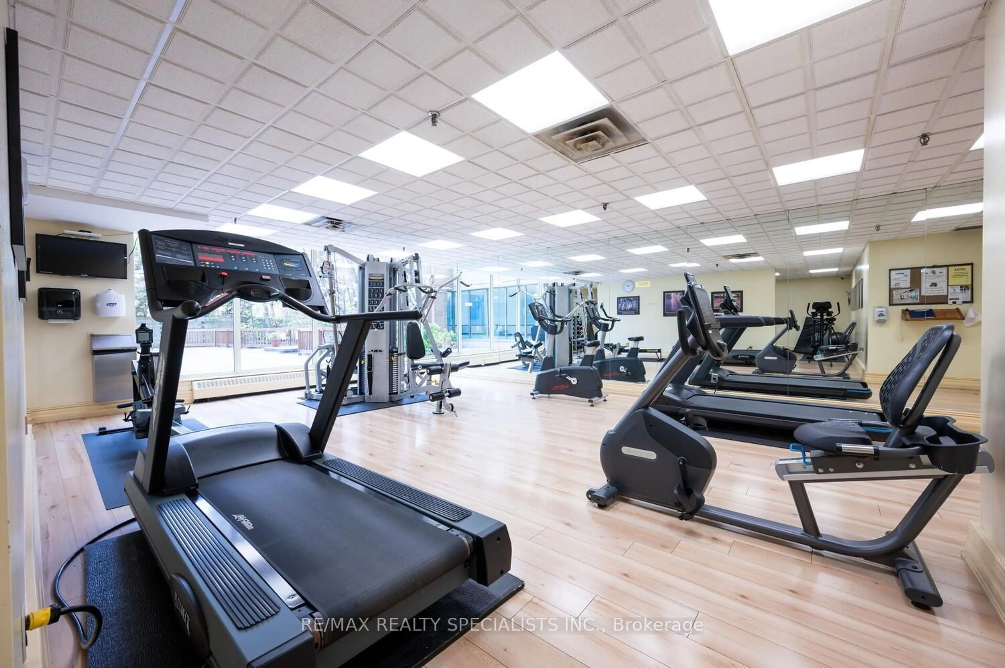 Gym or fitness room for 3605 Kariya Dr #111, Mississauga Ontario L5B 3J4