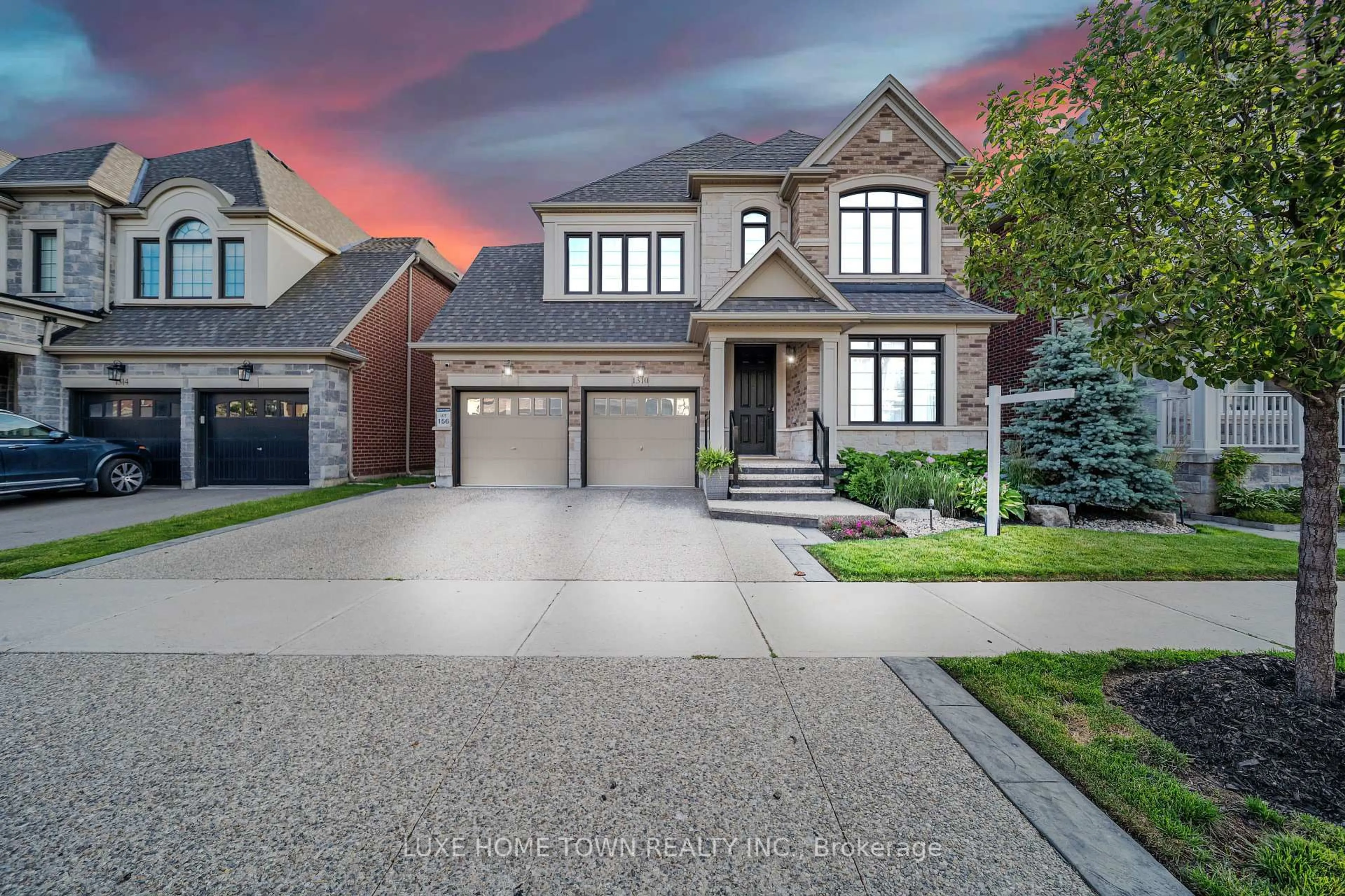 Home with brick exterior material, street for 1310 Raspberry Terr, Milton Ontario L9T 7K6