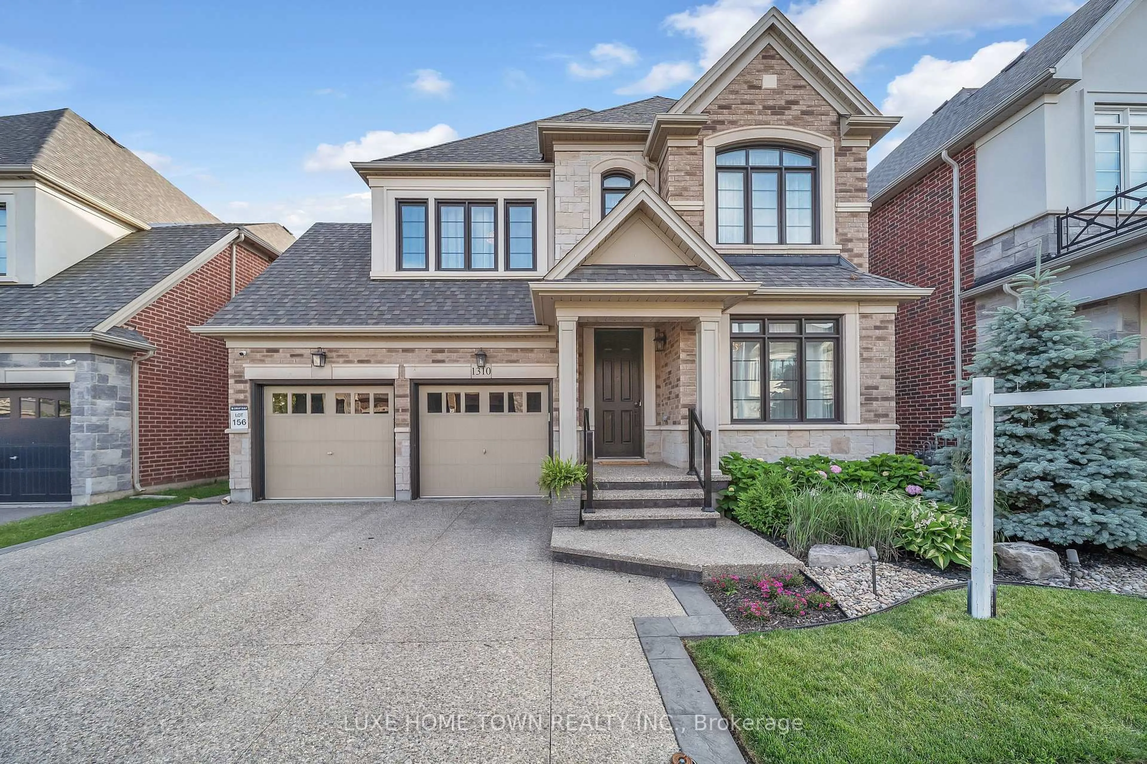 Home with brick exterior material, street for 1310 Raspberry Terr, Milton Ontario L9T 7K6