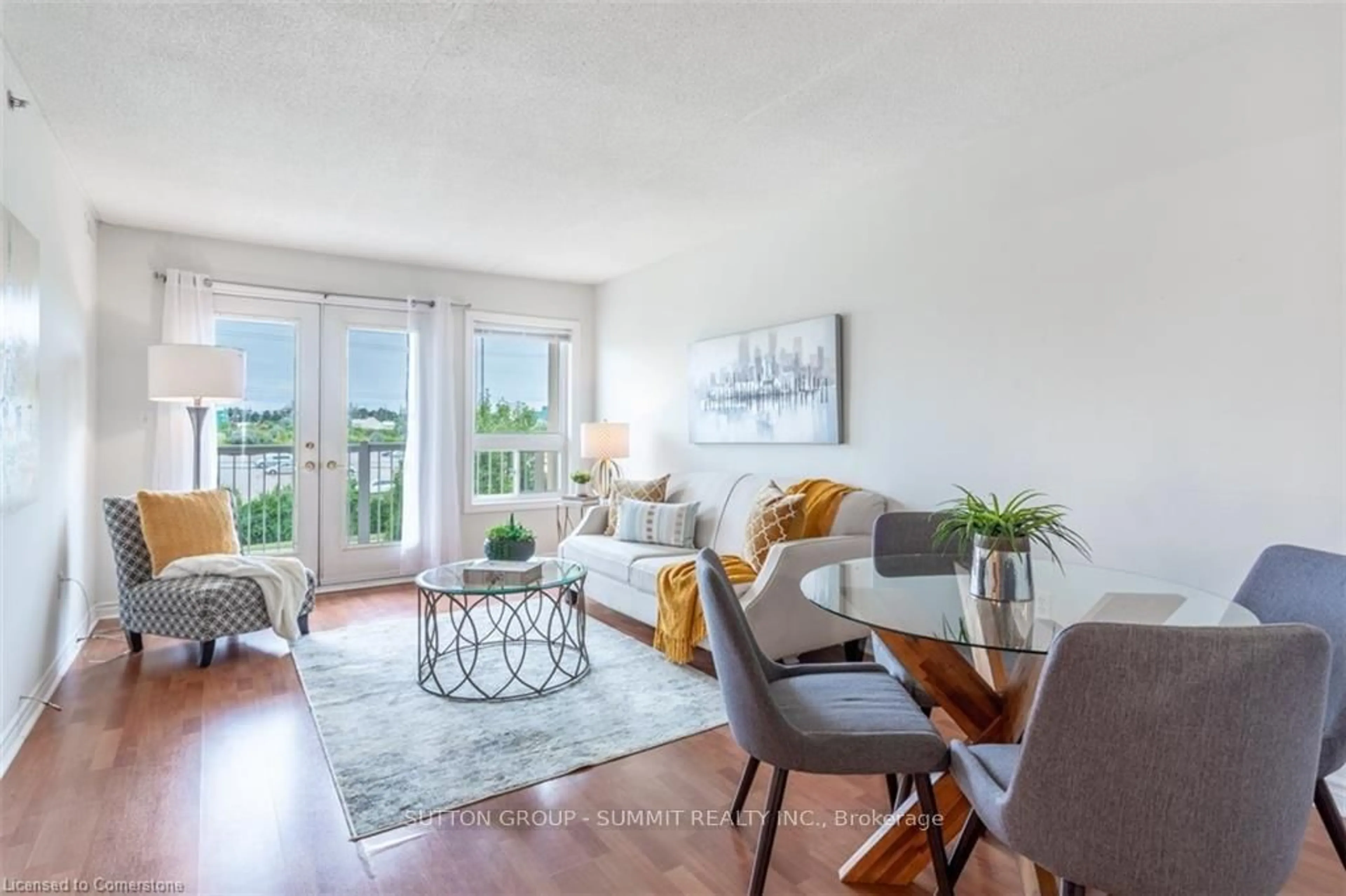Living room with furniture, unknown for 4450 FAIRVIEW St #307, Burlington Ontario L7L 7K7