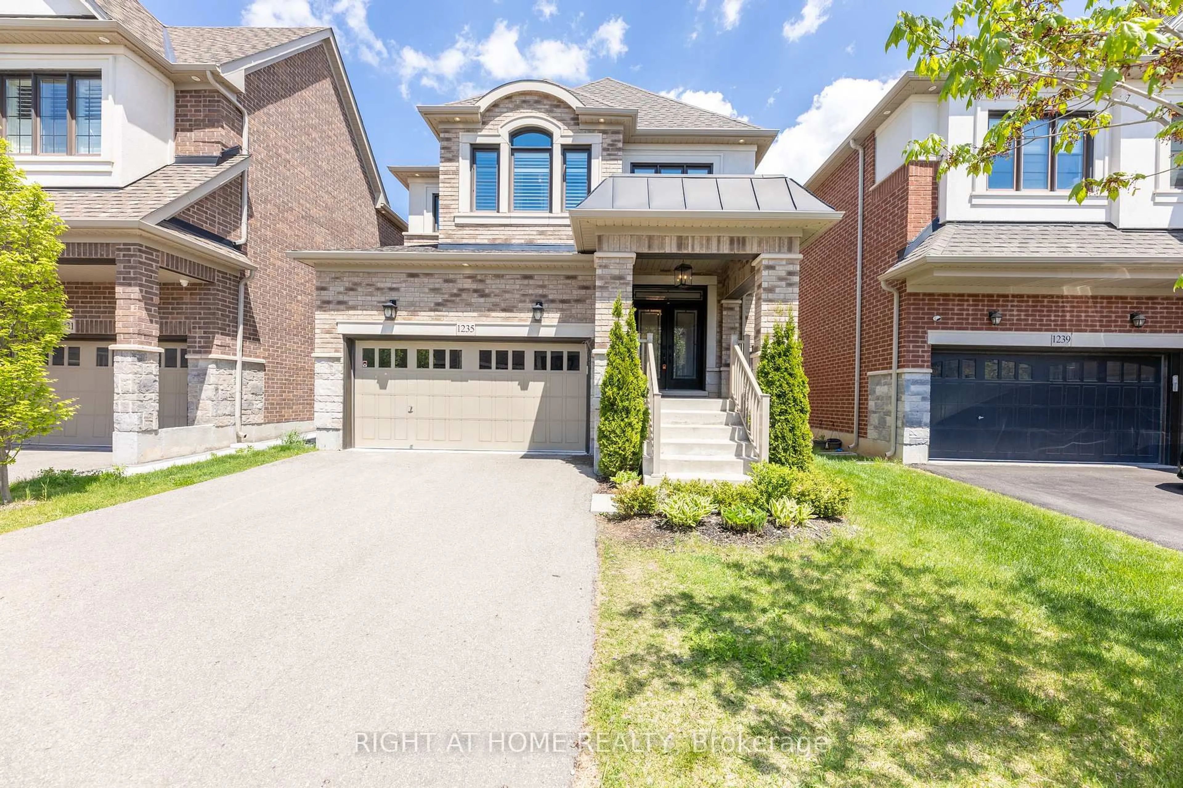 Home with brick exterior material, street for 1235 Mcphedran Pt, Milton Ontario L9E 1J8