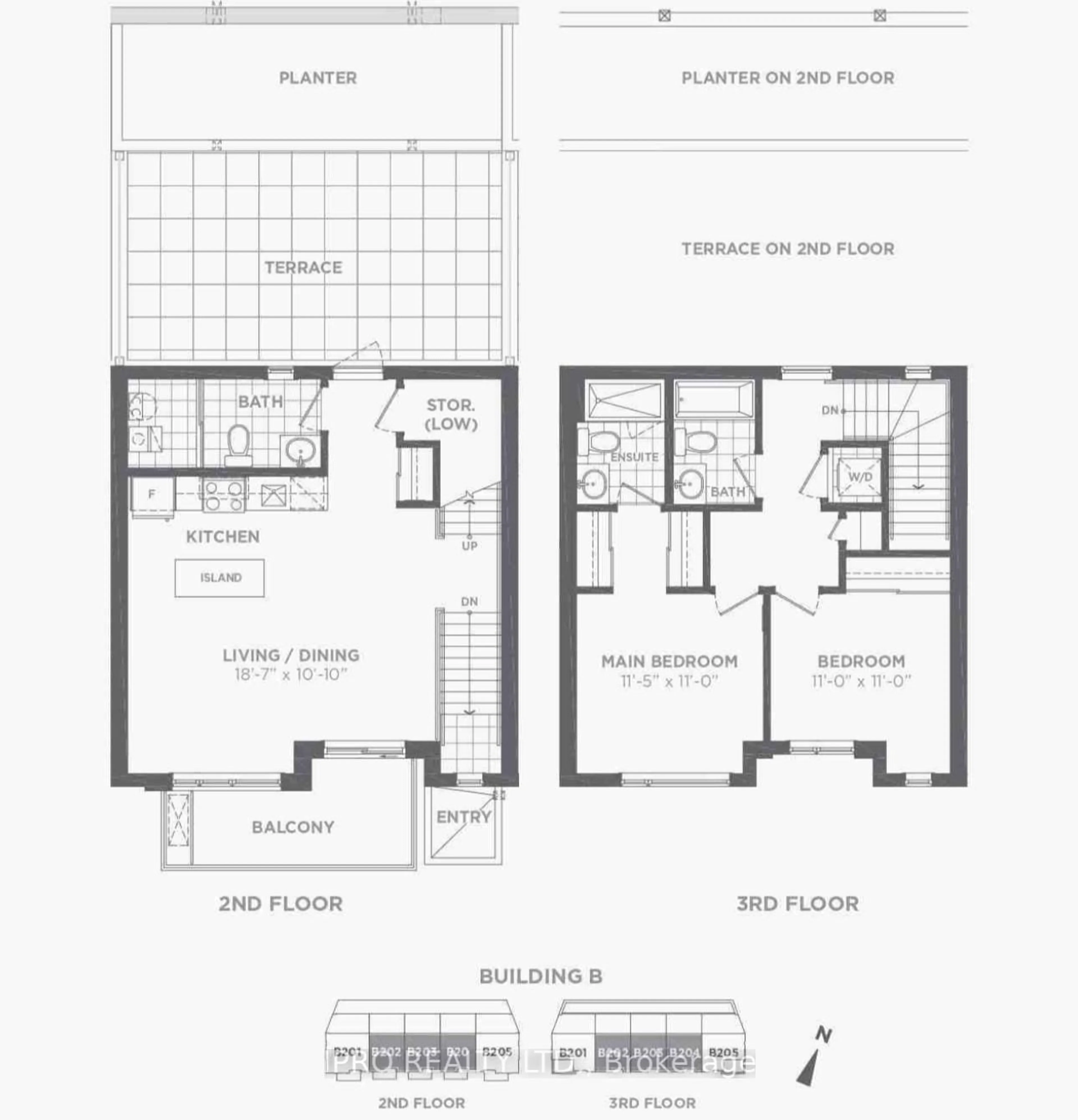 Floor plan for 150 Canon Jackson Dr #203, Toronto Ontario M6M 0B9