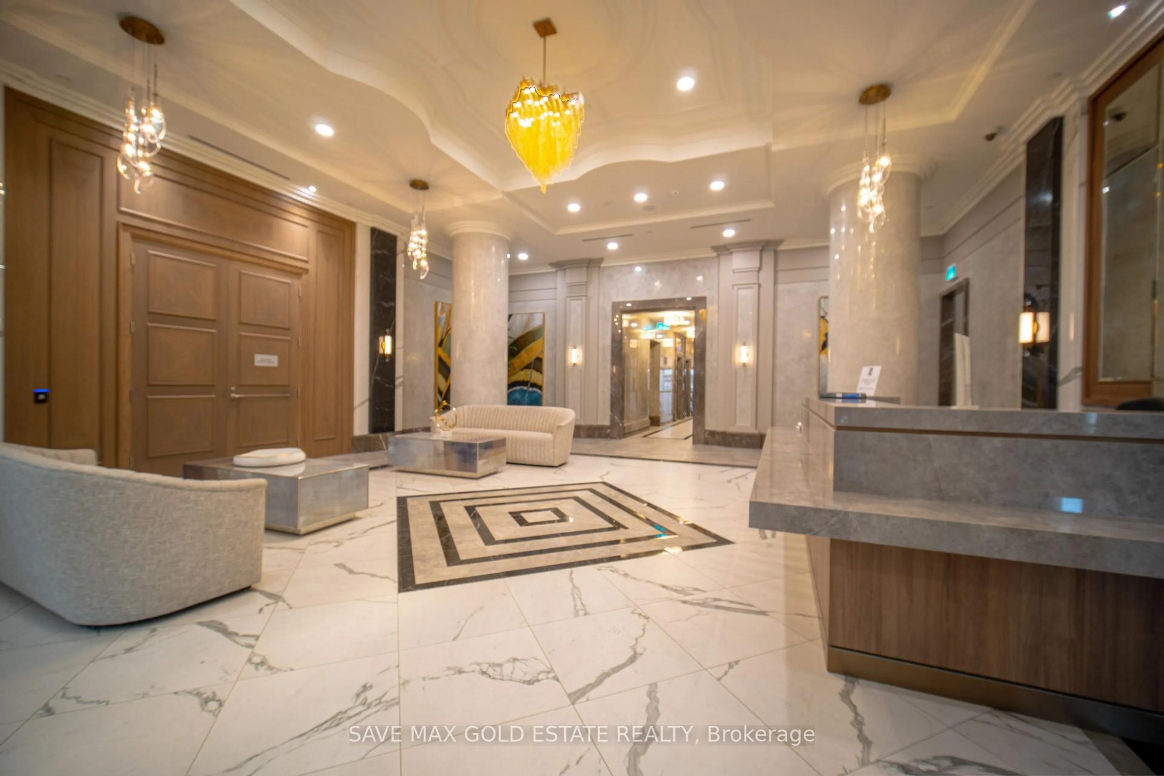 Lobby for 30 Elm Dr #809, Mississauga Ontario L5B 1L9