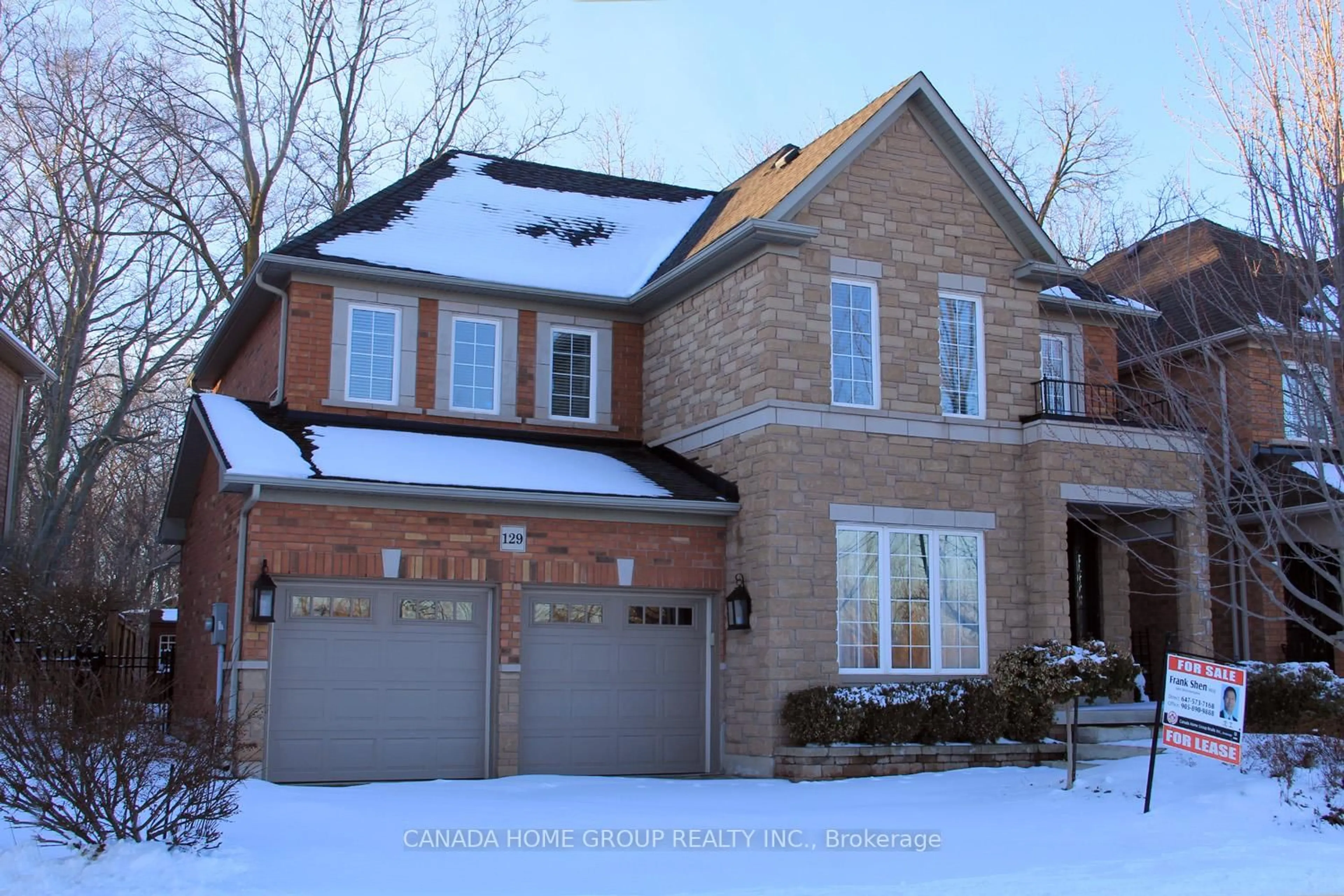 Home with brick exterior material, street for 129 Creek Path Ave, Oakville Ontario L6L 8T3