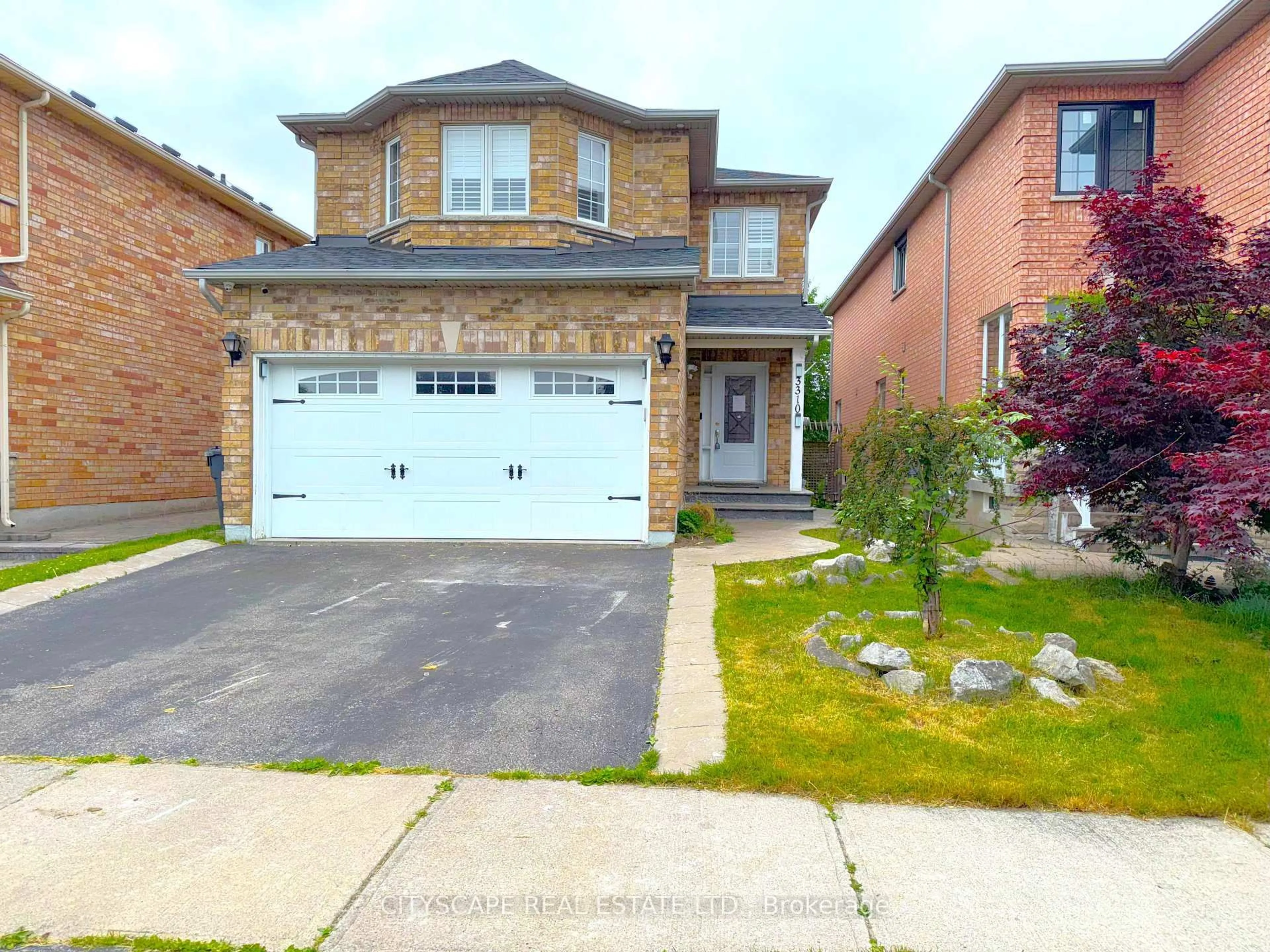 Home with brick exterior material, street for 3310 Crimson King Circ, Mississauga Ontario L5W 8M8