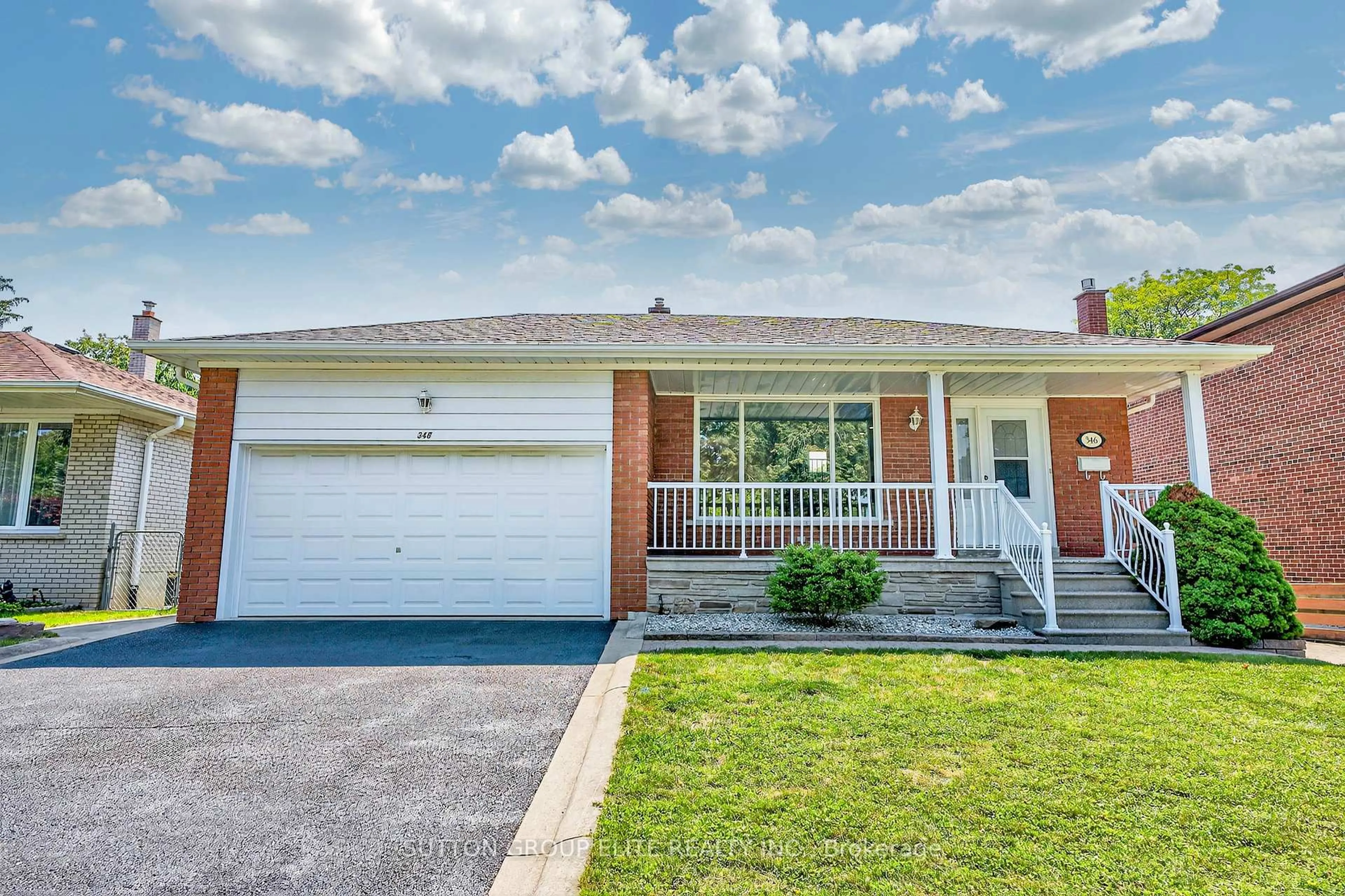 Home with brick exterior material, street for 346 Chantenay Dr, Mississauga Ontario L5A 1E7