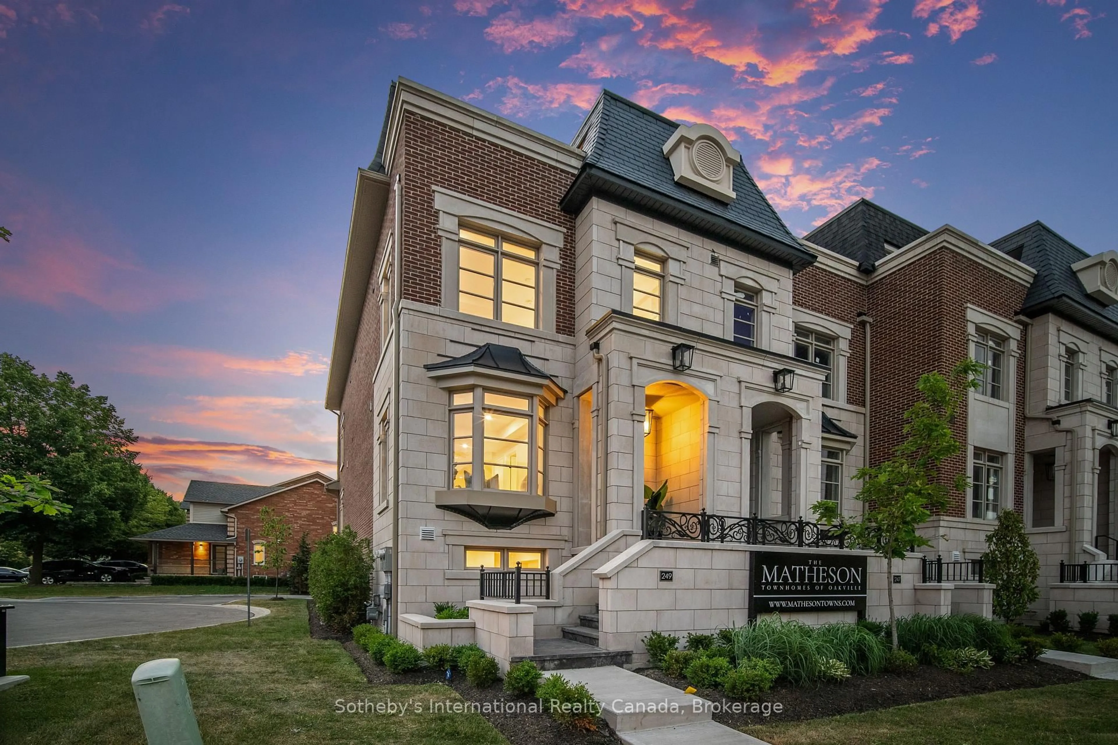 Home with brick exterior material, street for 249 Rebecca St, Oakville Ontario L6K 2W4