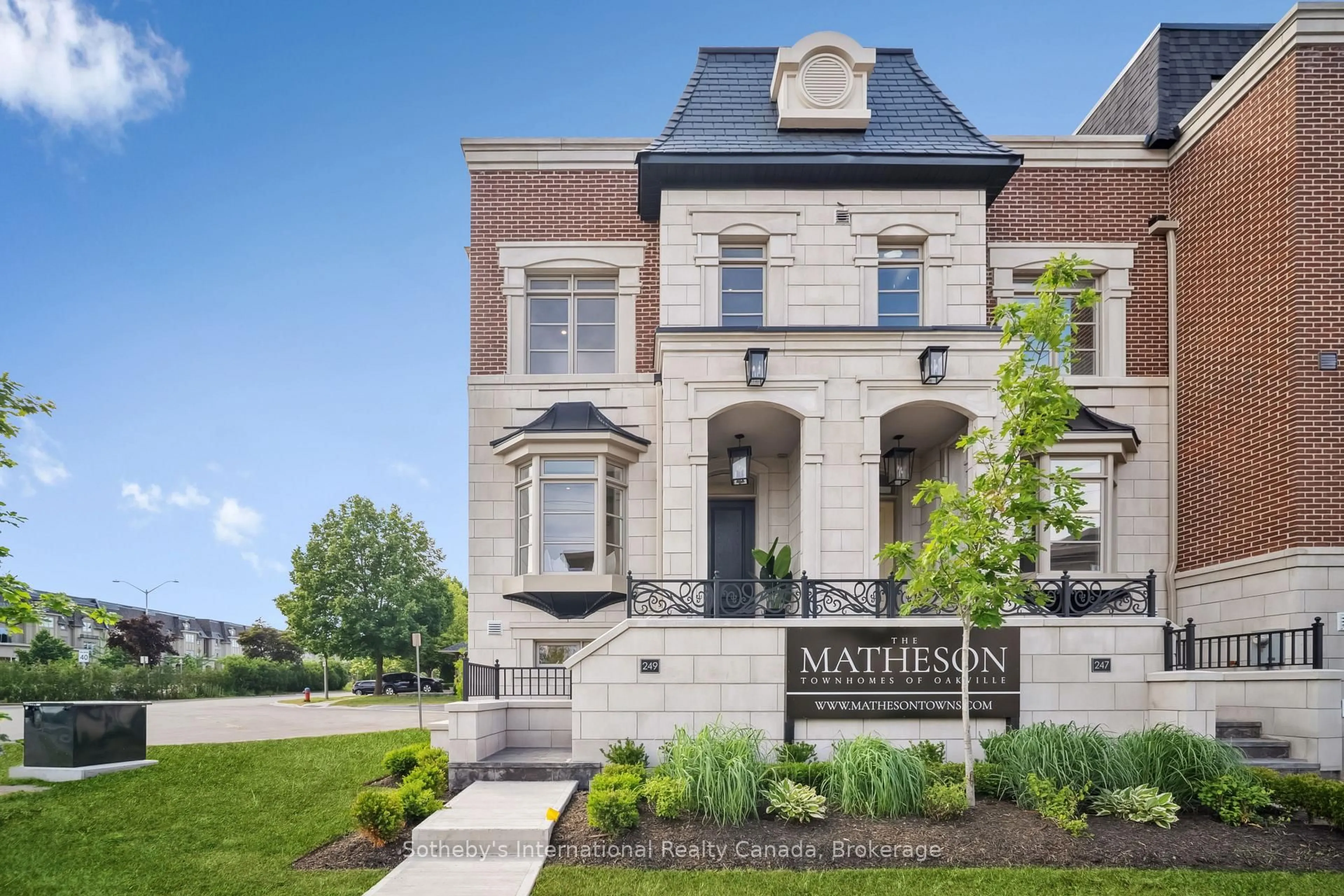 Home with brick exterior material, street for 249 Rebecca St, Oakville Ontario L6K 2W4