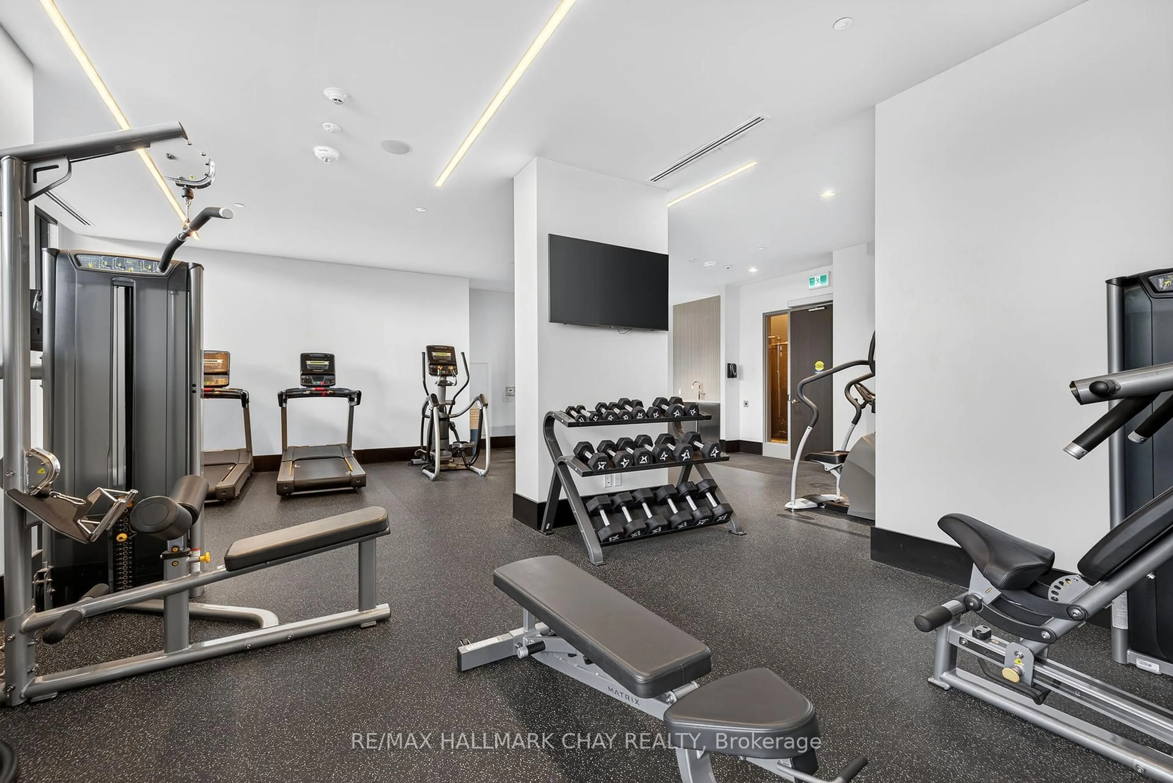 Gym or fitness room for 4208 Dundas St #522, Toronto Ontario M8X 0B1
