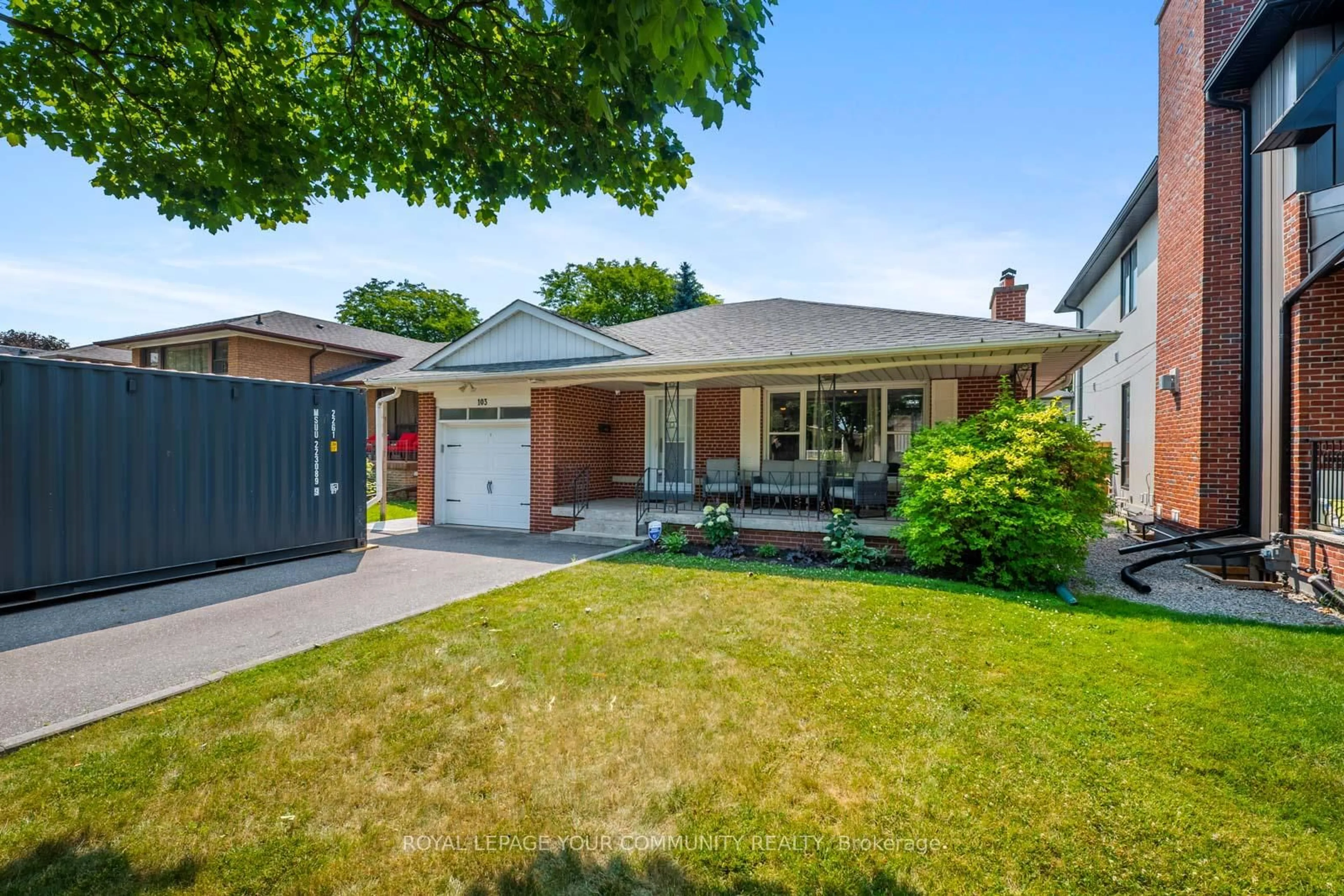 Home with brick exterior material, street for 103 Summitcrest Dr, Toronto Ontario M9P 1H7