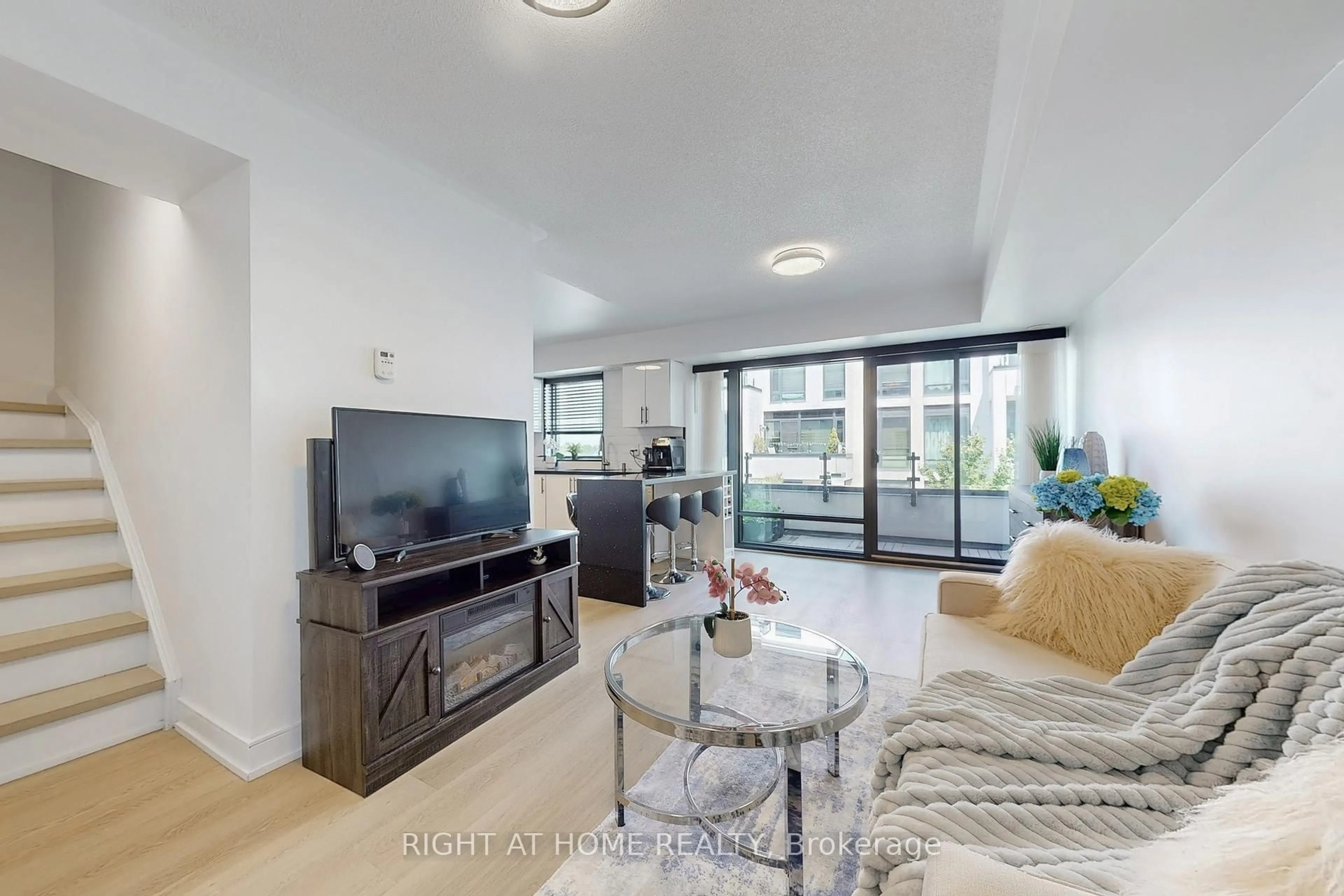 Living room with furniture, unknown for 138 Widdicombe Hill Blvd #710, Toronto Ontario M9R 4A6