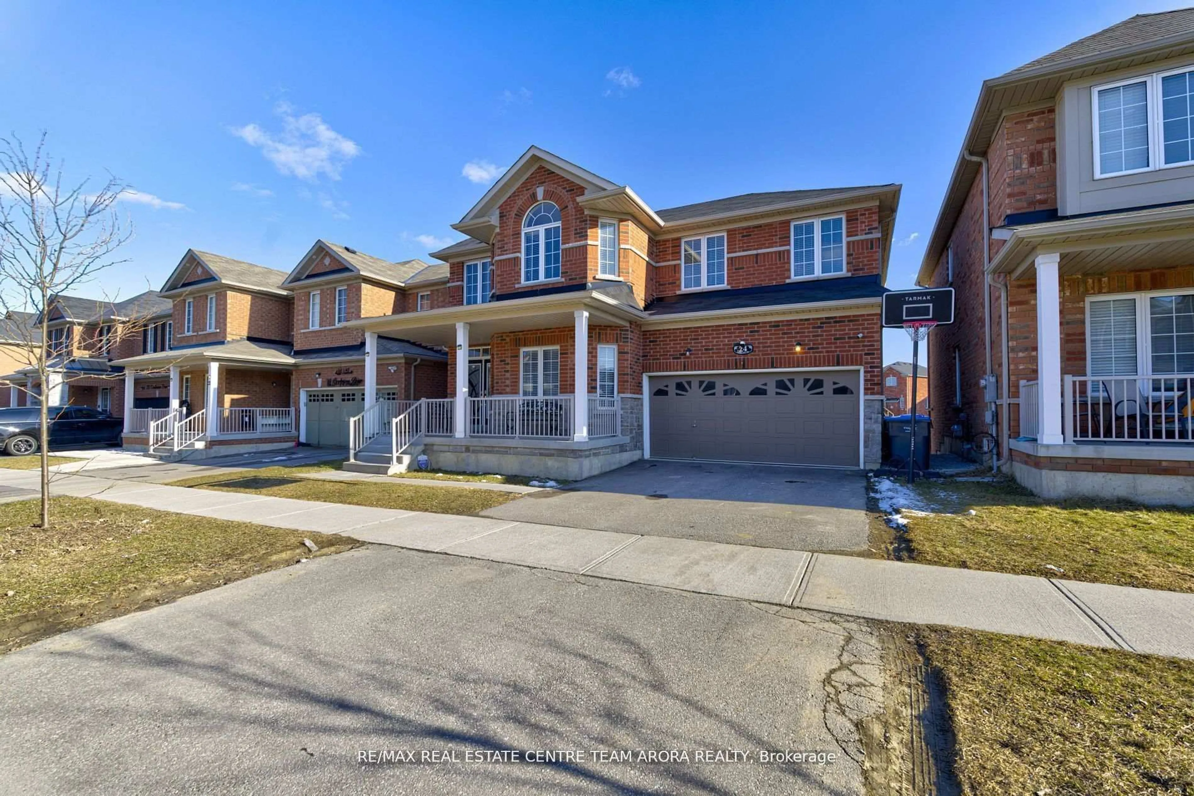 Home with brick exterior material, street for 24 Cookview Dr, Brampton Ontario L6R 3T6