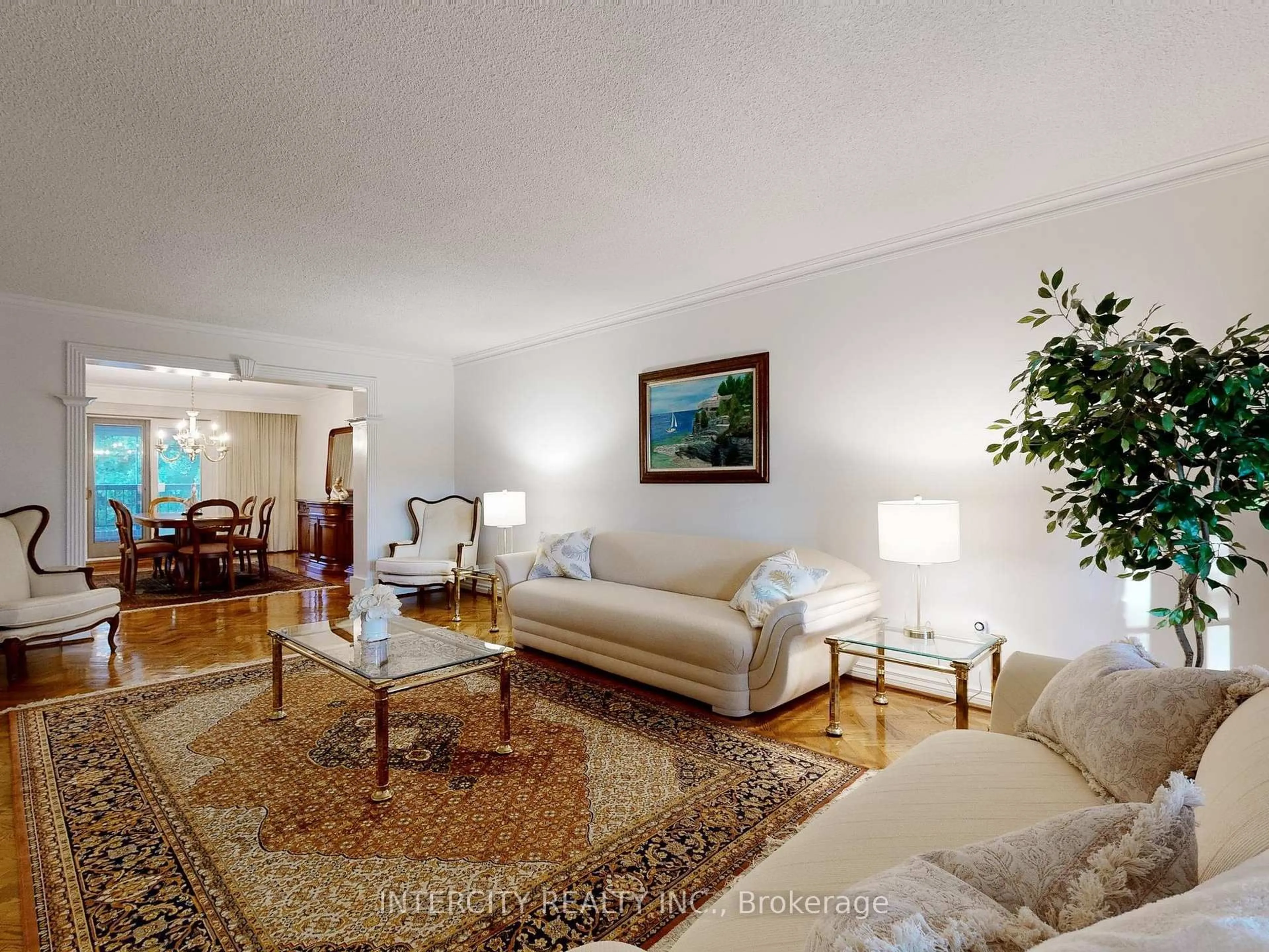 Living room with furniture, unknown for 83 Eden Valley Dr, Toronto Ontario M9A 4Z6