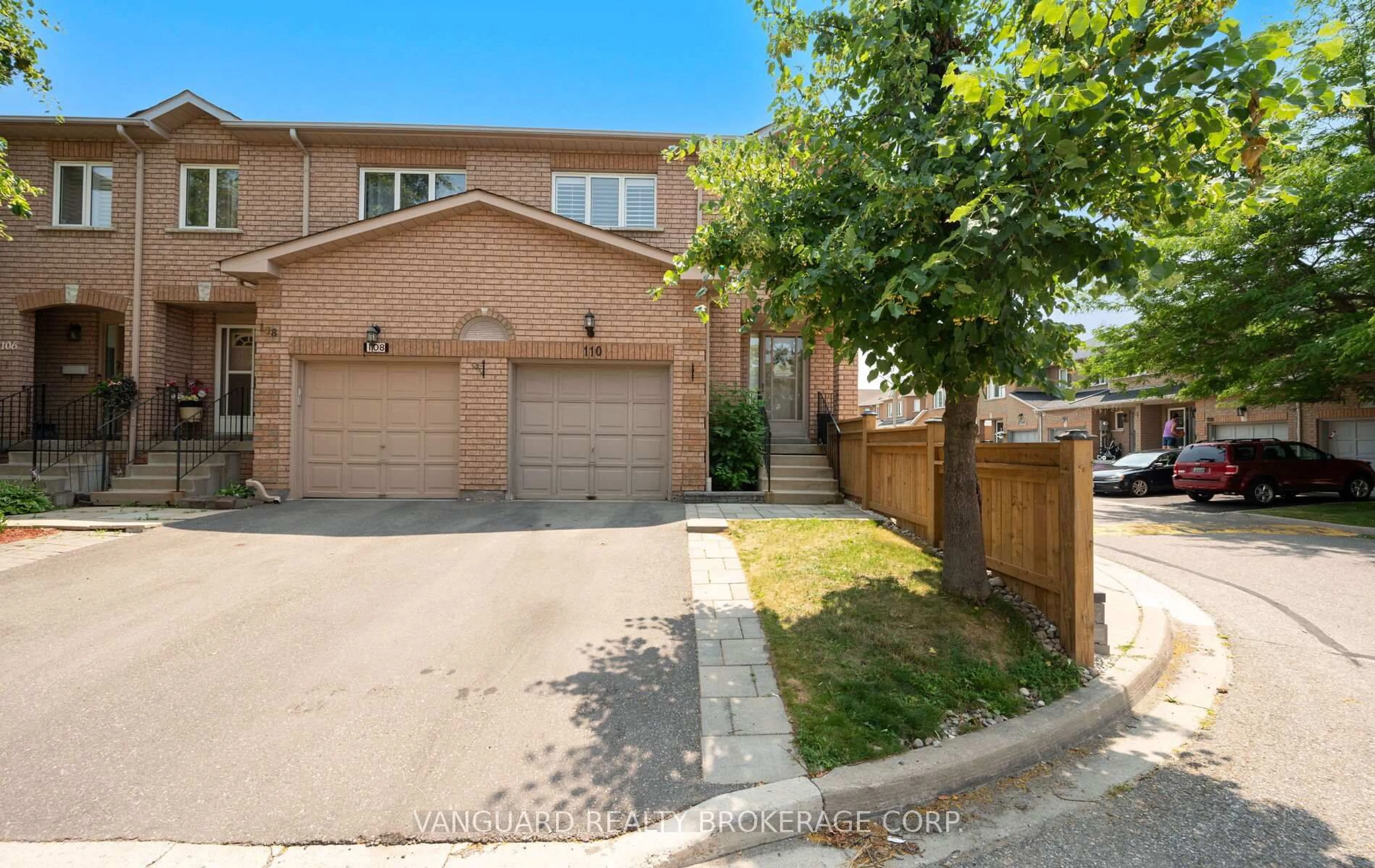 A pic from outside/outdoor area/front of a property/back of a property/a pic from drone, street for 200 Cresthaven Rd #110, Brampton Ontario L7A 1G5