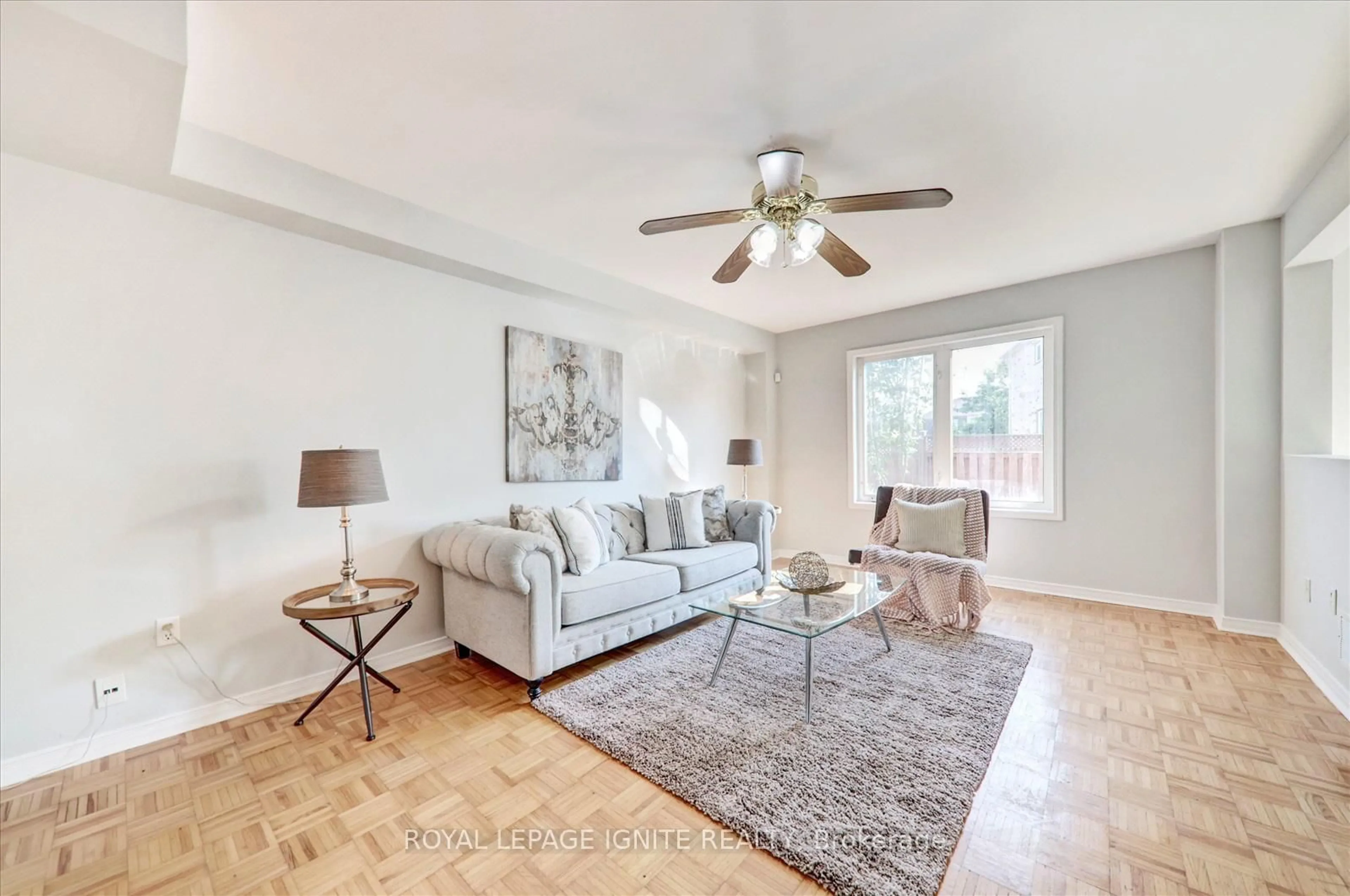 Living room with furniture, unknown for 14 Nostalgia Crt, Brampton Ontario L6X 5C6