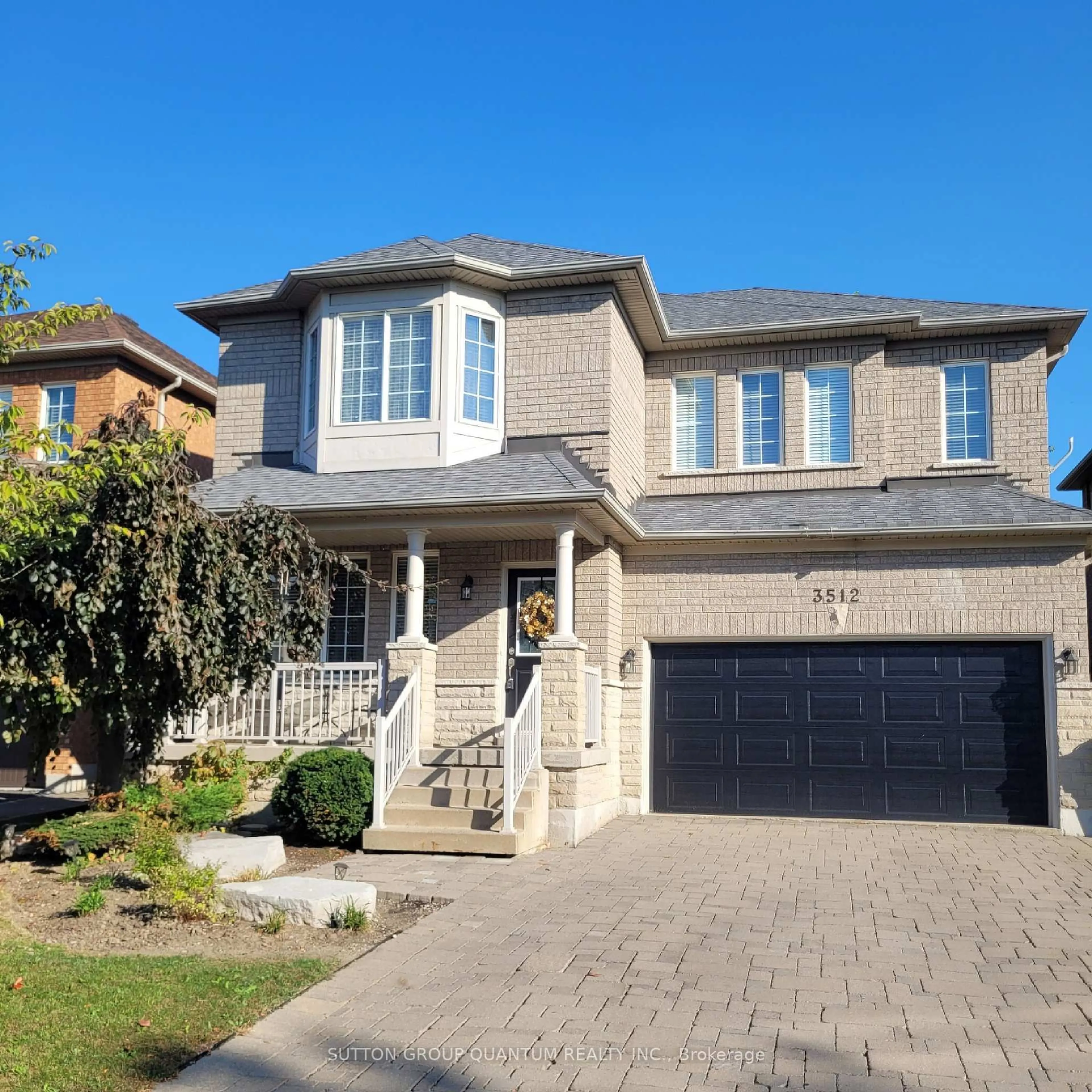 Home with brick exterior material, street for 3512 Positano Pl, Mississauga Ontario L5M 6Y9