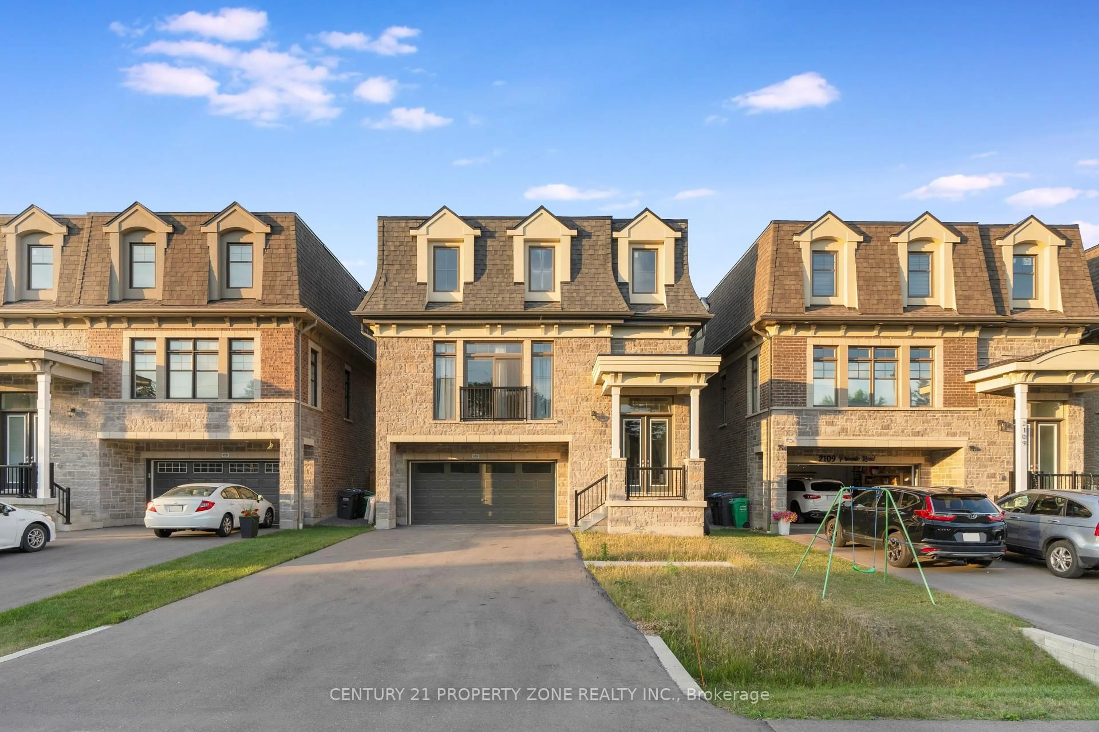 Home with brick exterior material, street for 2115 Primate Rd, Mississauga Ontario L4Y 1V5