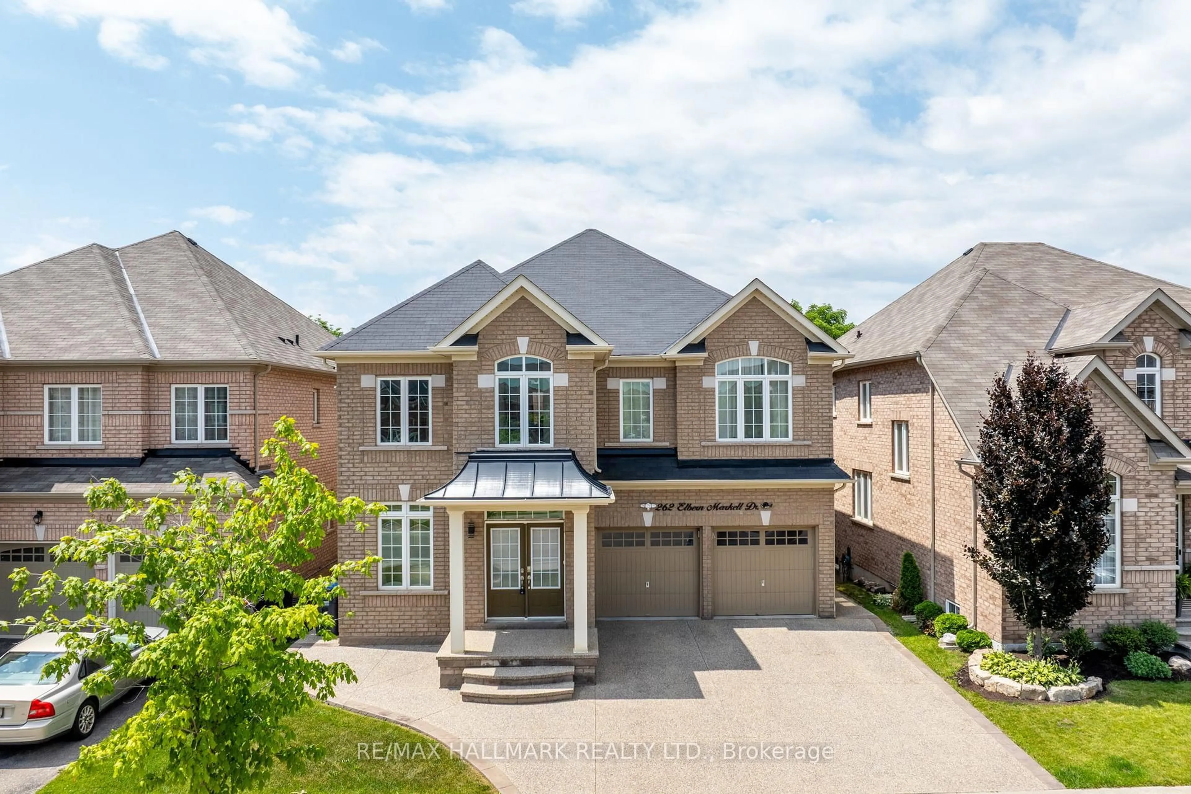 Home with brick exterior material, street for 262 Elbern Markell Dr, Brampton Ontario L6X 3C2