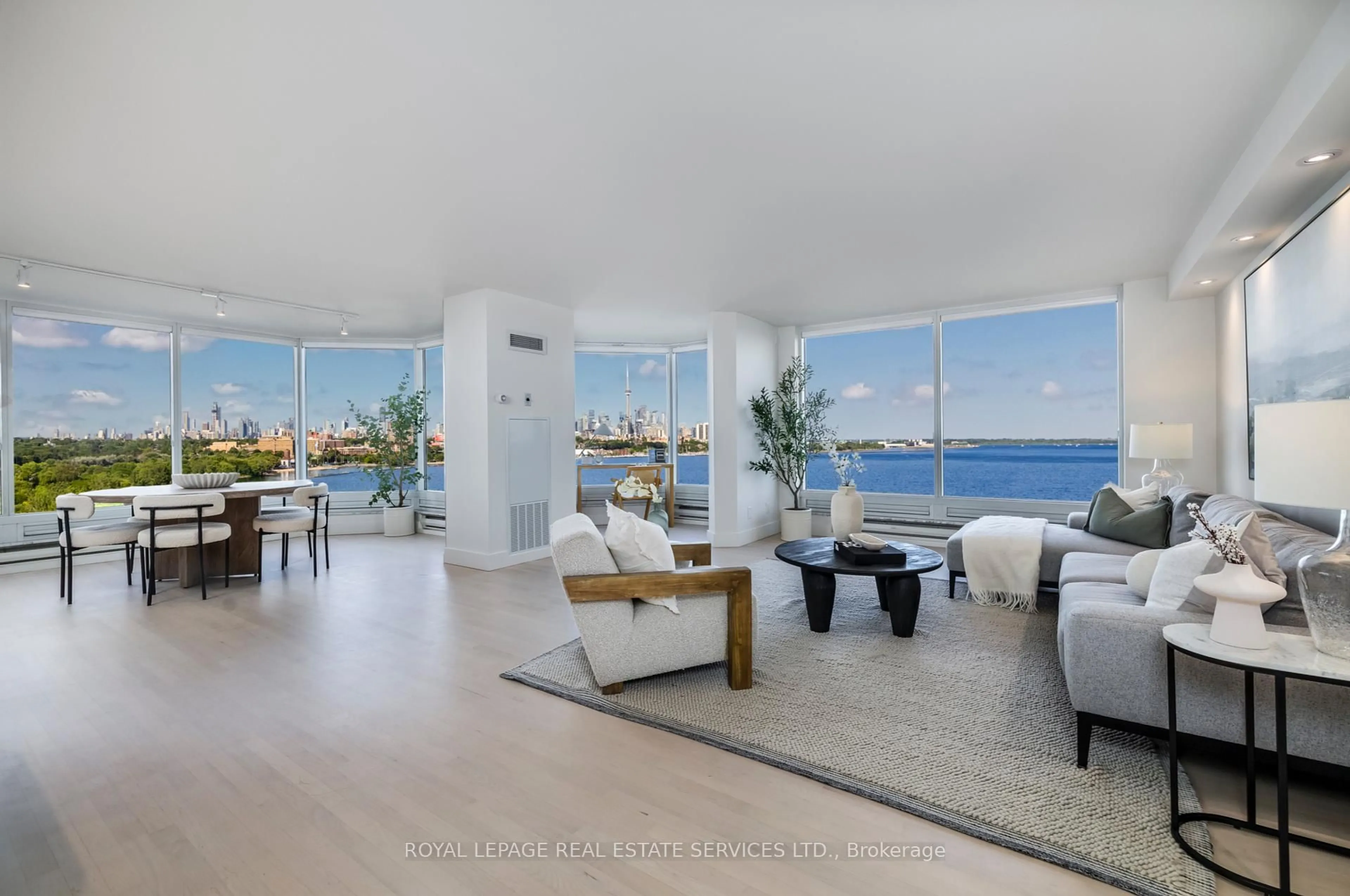 Living room with furniture, unknown for 1 Palace Pier Crt #1203, Toronto Ontario M8V 3W9
