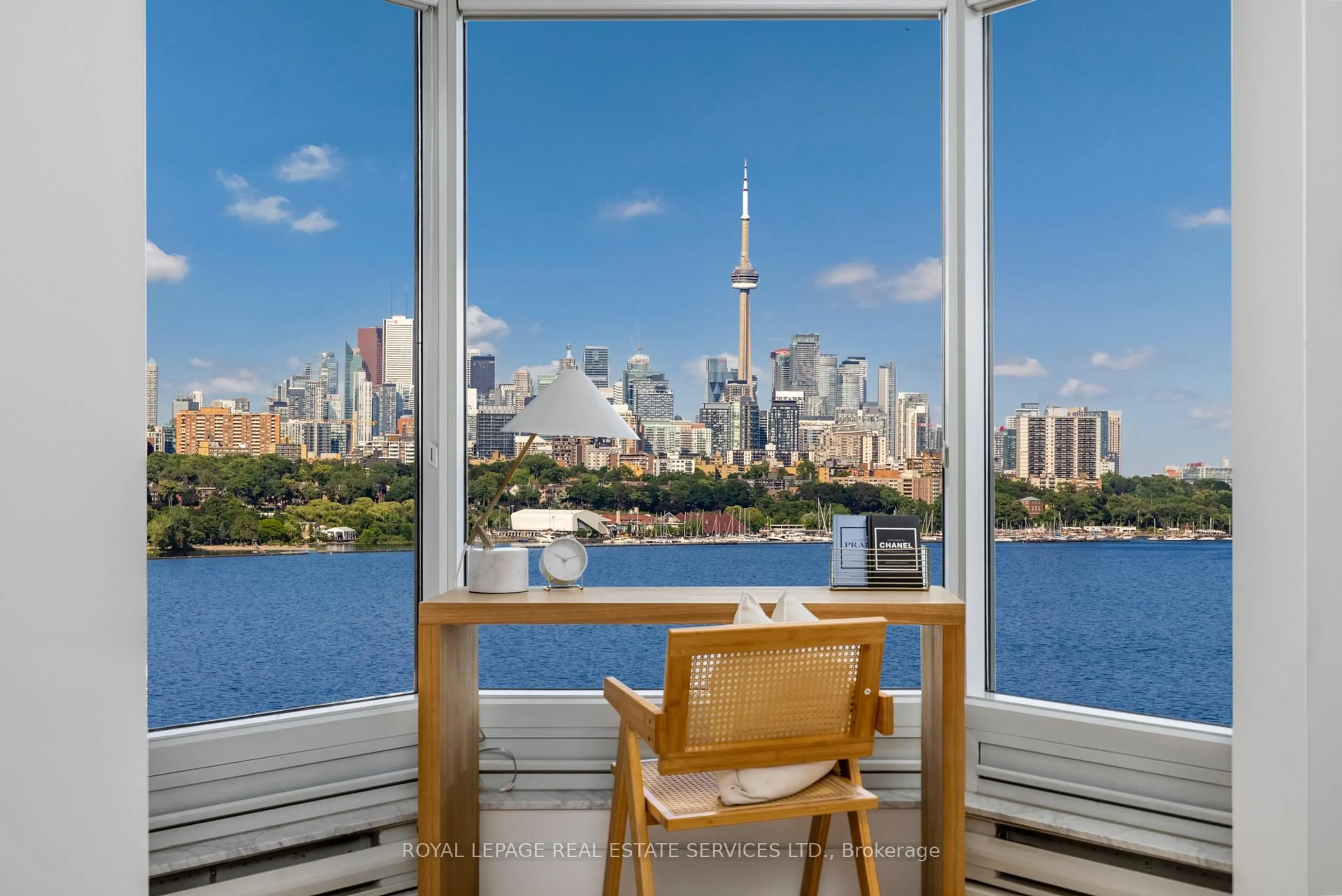 Balcony in the apartment, water/lake/river/ocean view for 1 Palace Pier Crt #1203, Toronto Ontario M8V 3W9