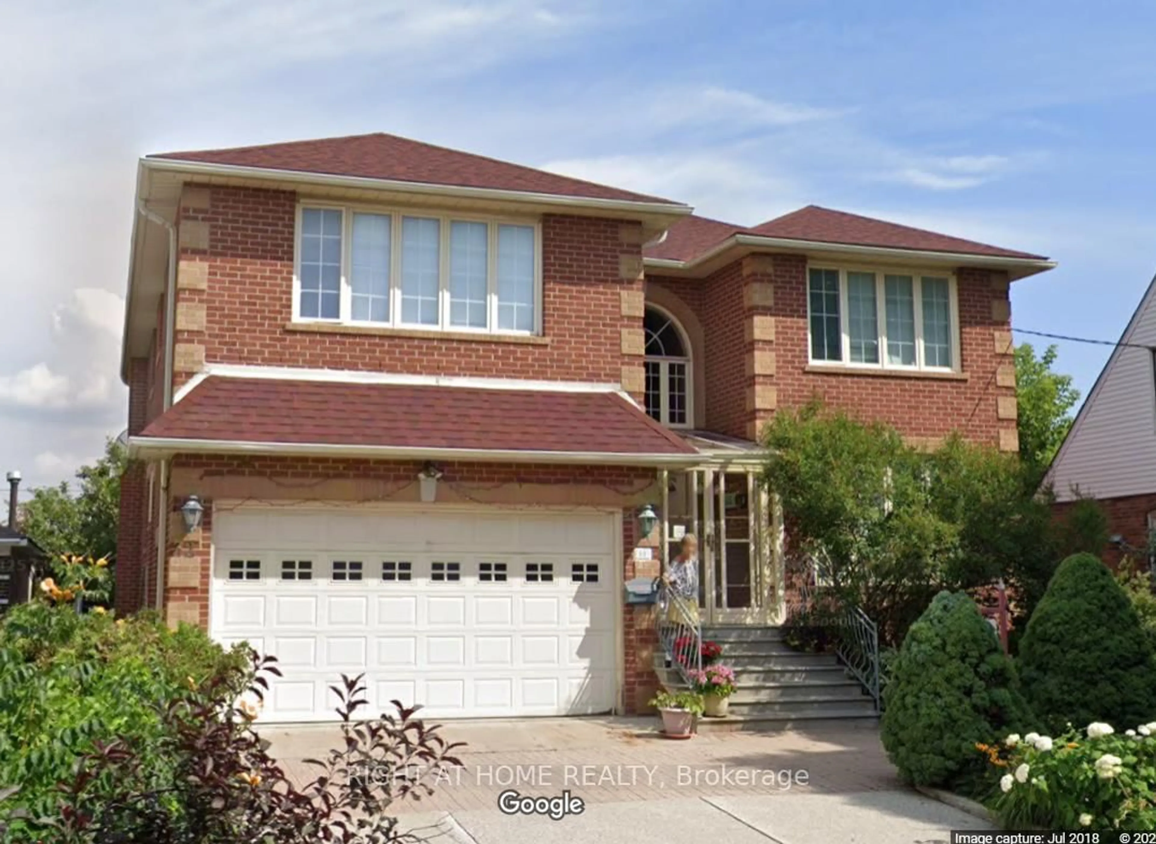 Home with brick exterior material, street for 32 Creston Rd, Toronto Ontario M6A 1J1