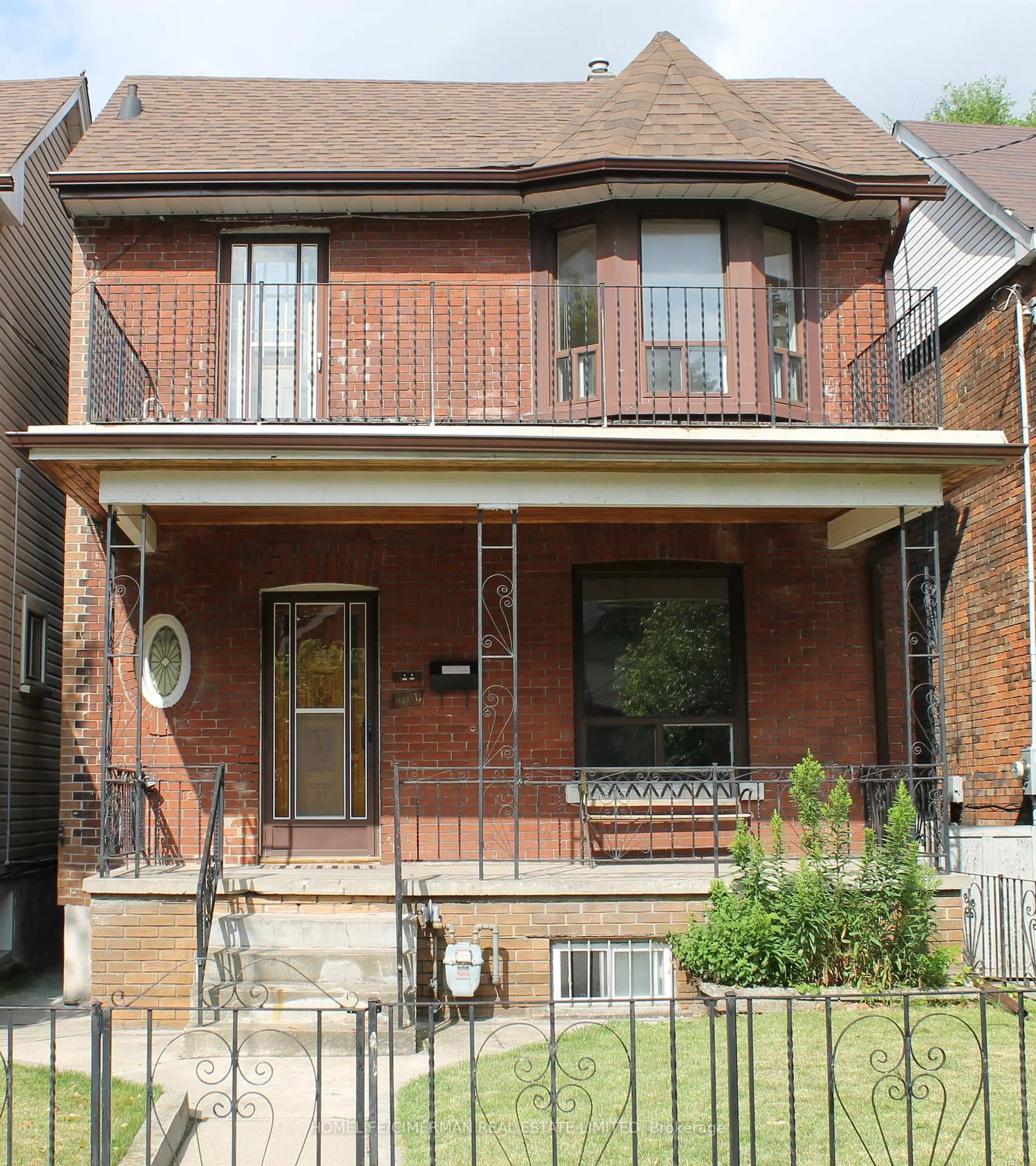 Home with brick exterior material, street for 650 Brock Ave, Toronto Ontario M6H 3P2