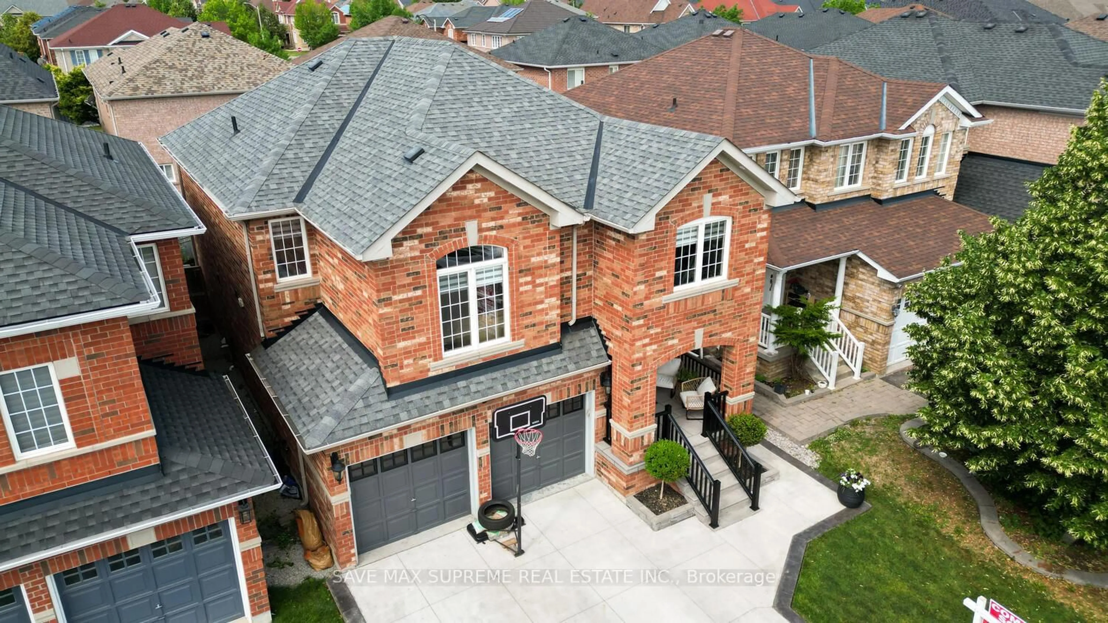 Home with brick exterior material, street for 24 Silver Egret Rd, Brampton Ontario L7A 3P4