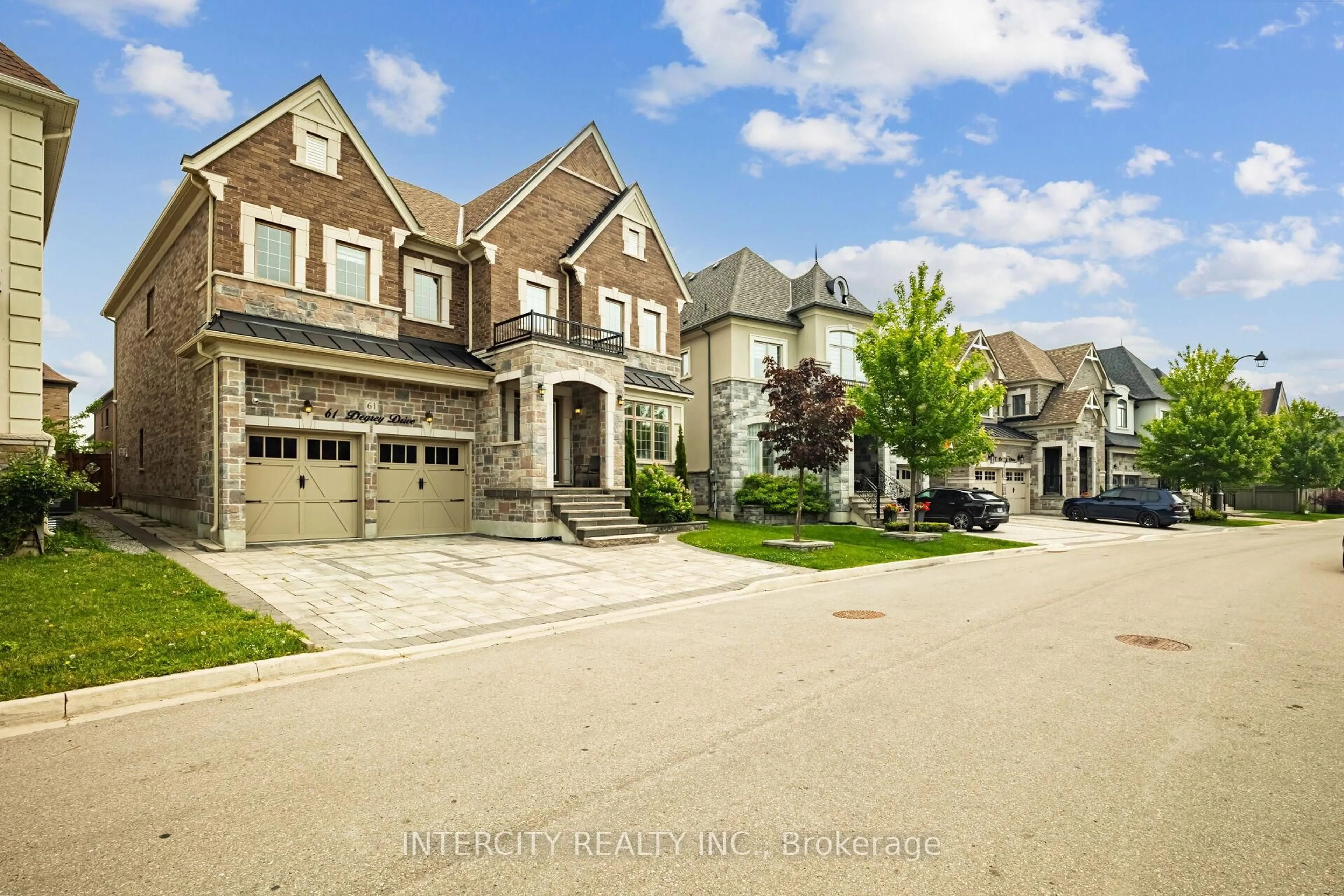 Home with brick exterior material, street for 61 Degrey Dr, Brampton Ontario L6P 4L7