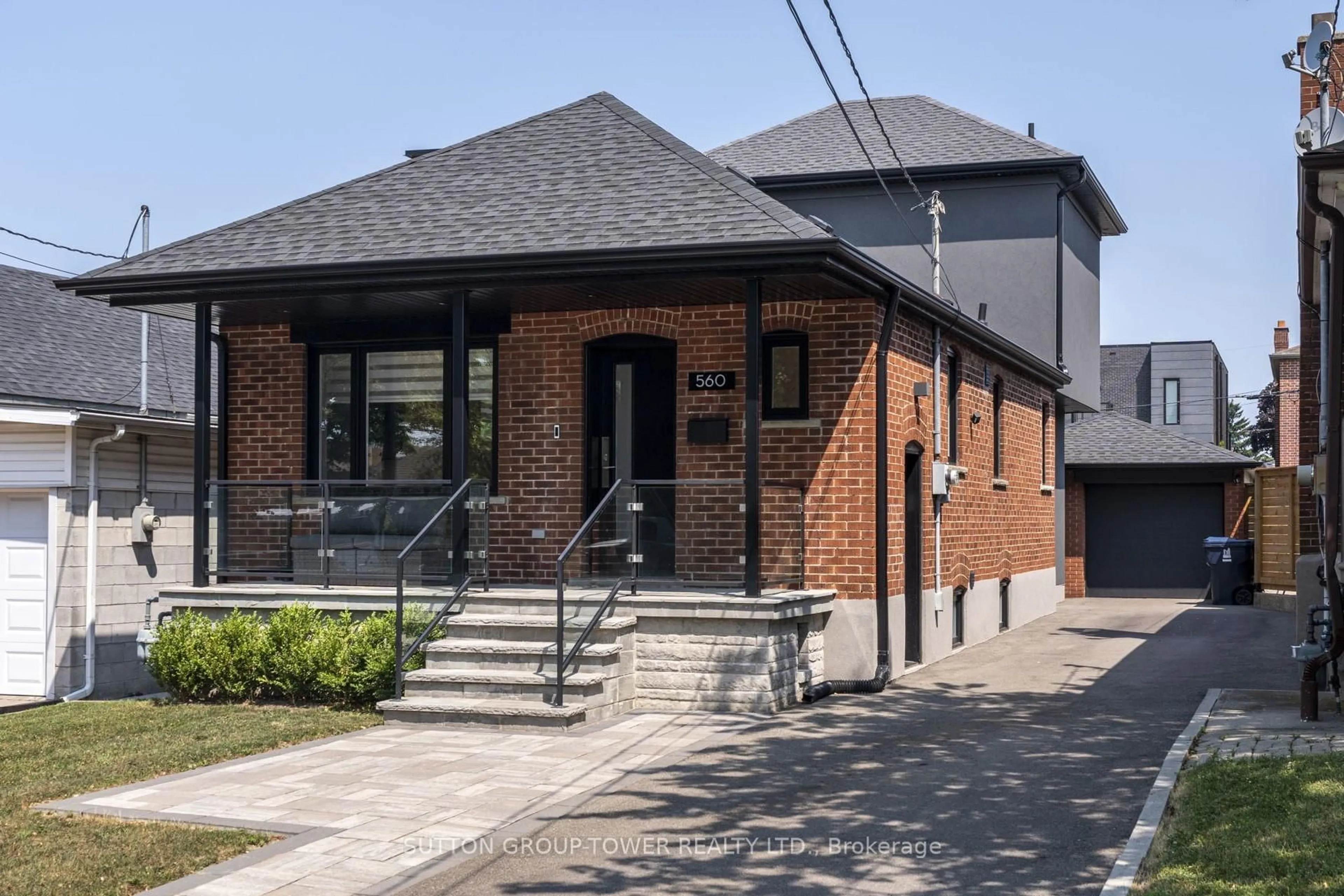 Home with brick exterior material, street for 560 Glen Park Ave, Toronto Ontario M6B 2G5