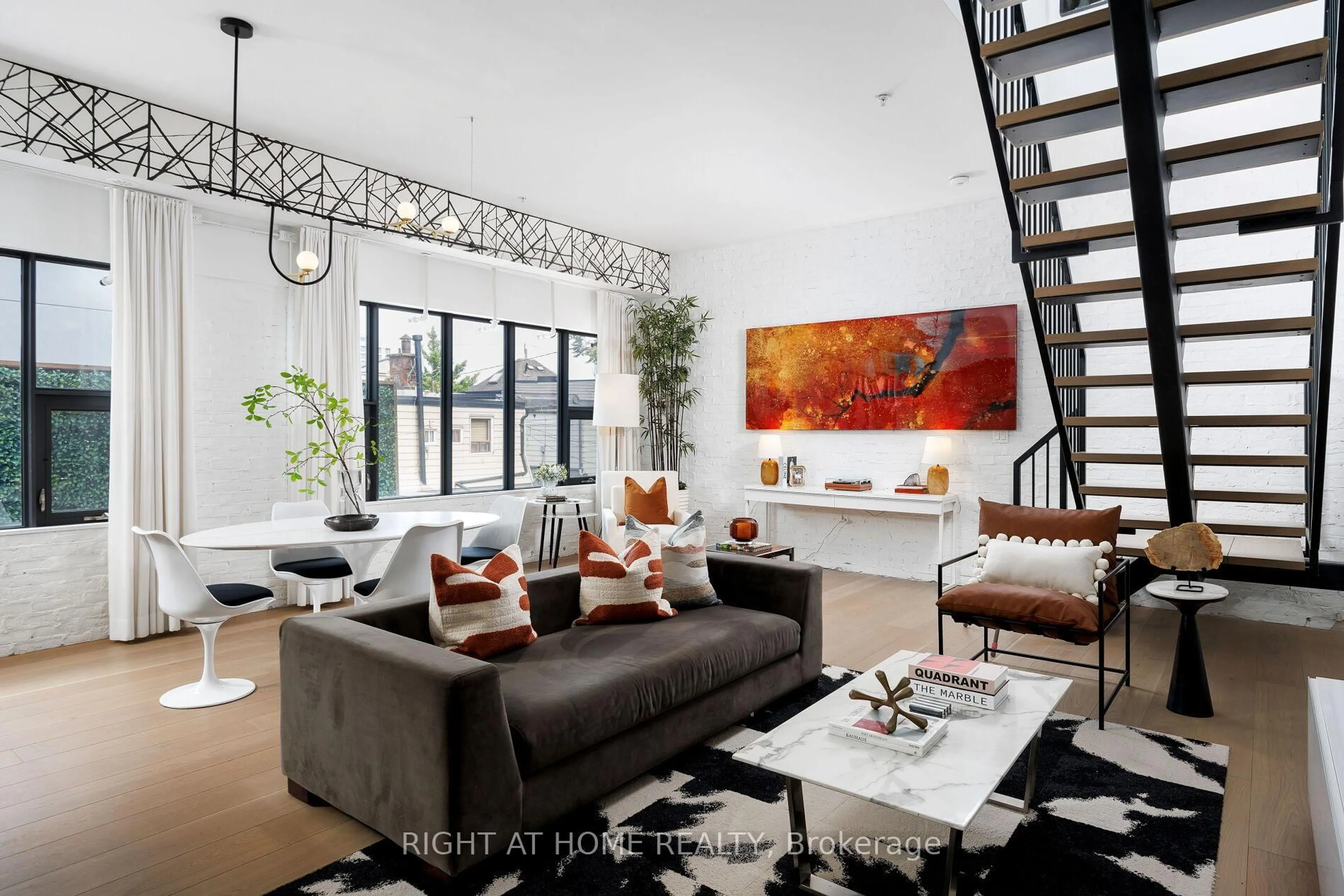 Living room with furniture, unknown for 50 Bartlett Ave #4, Toronto Ontario M6H 3E6