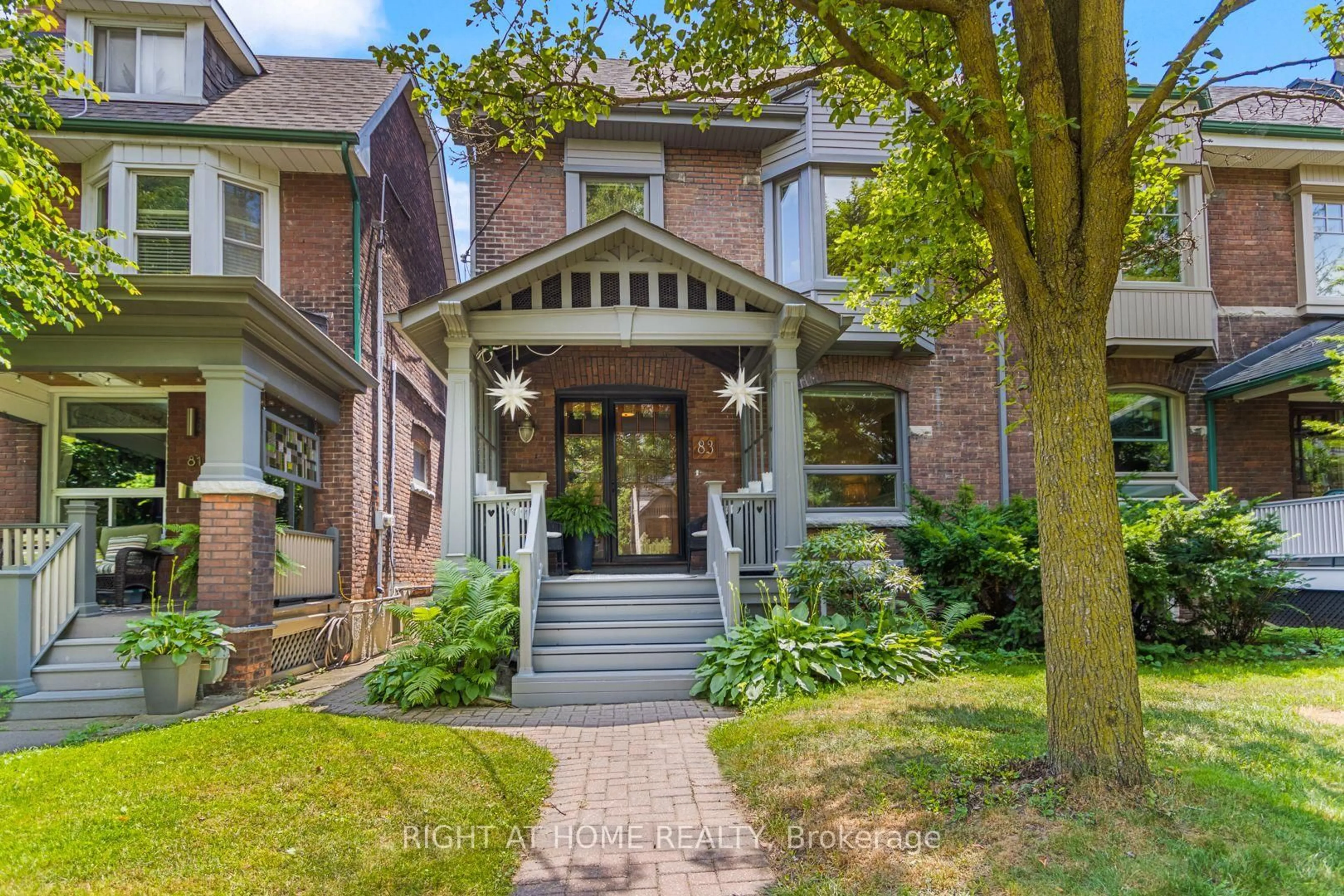 Home with brick exterior material, street for 83 Grenadier Rd, Toronto Ontario M6R 1R1