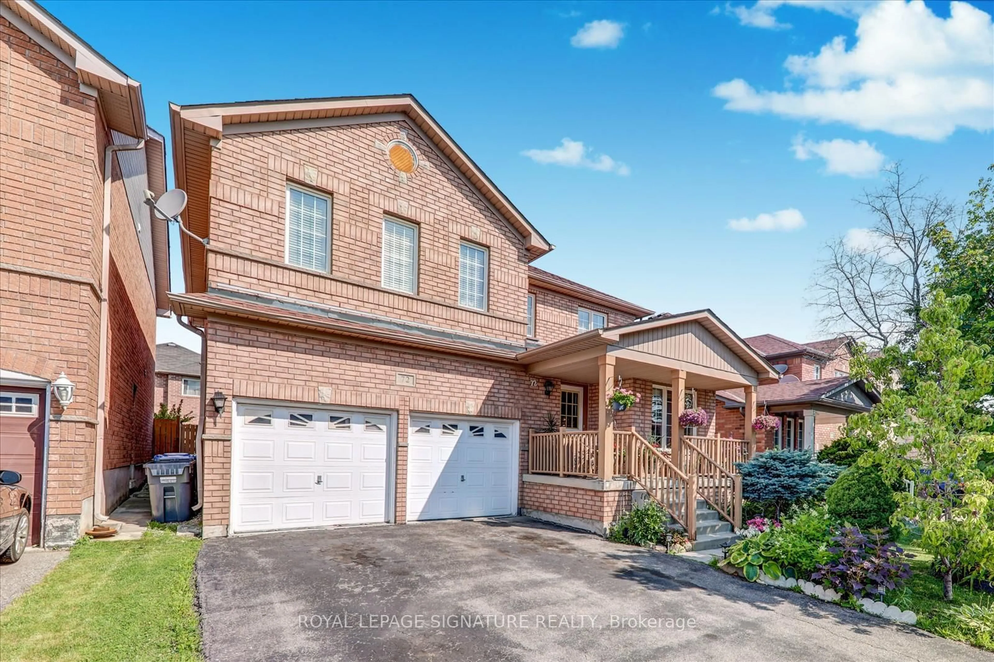 Home with brick exterior material, street for 72 Fairhill Ave, Brampton Ontario L7A 2E8