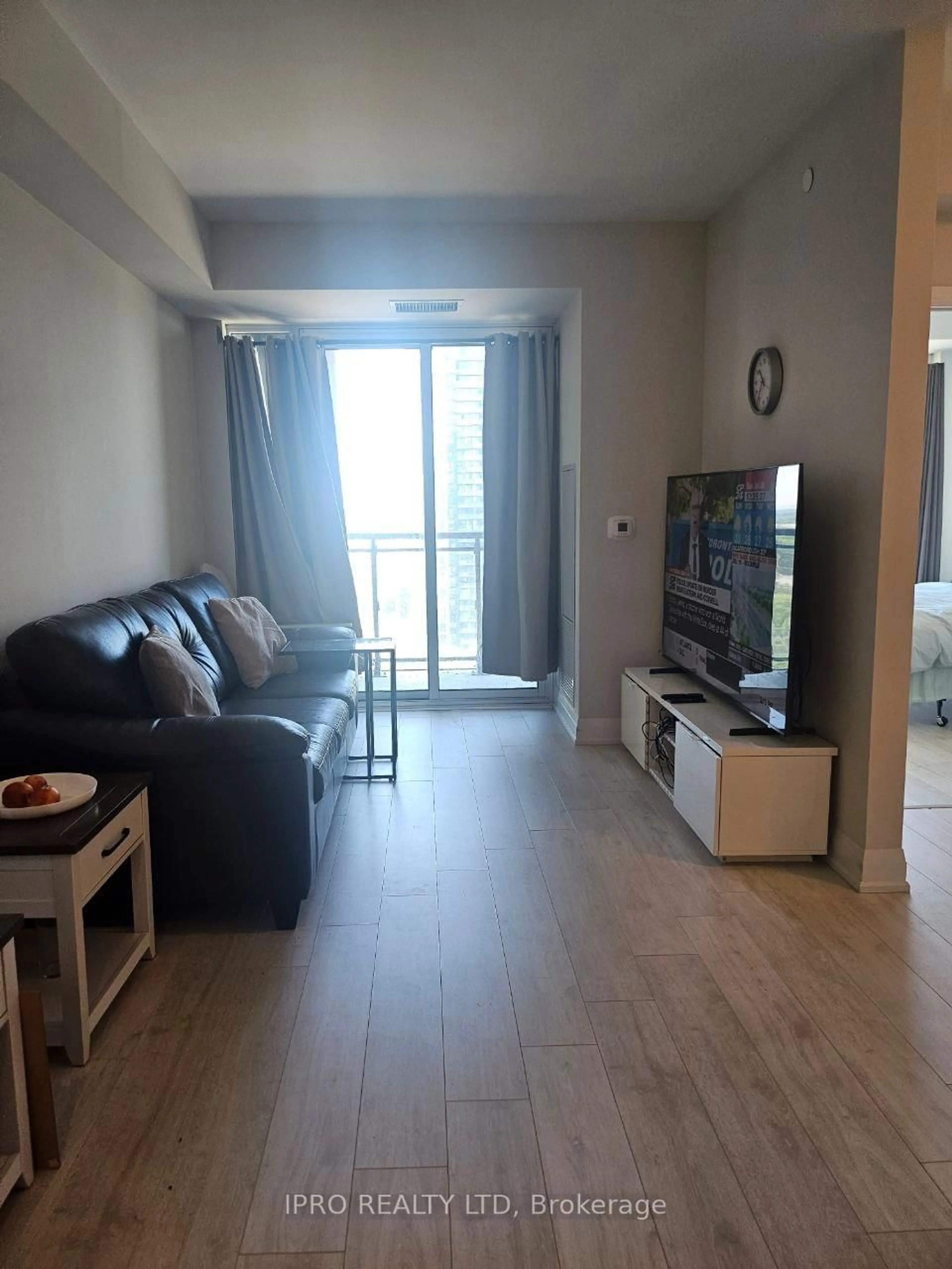Living room with furniture, unknown for 15 Lynch St #1407, Brampton Ontario L6W 0C7