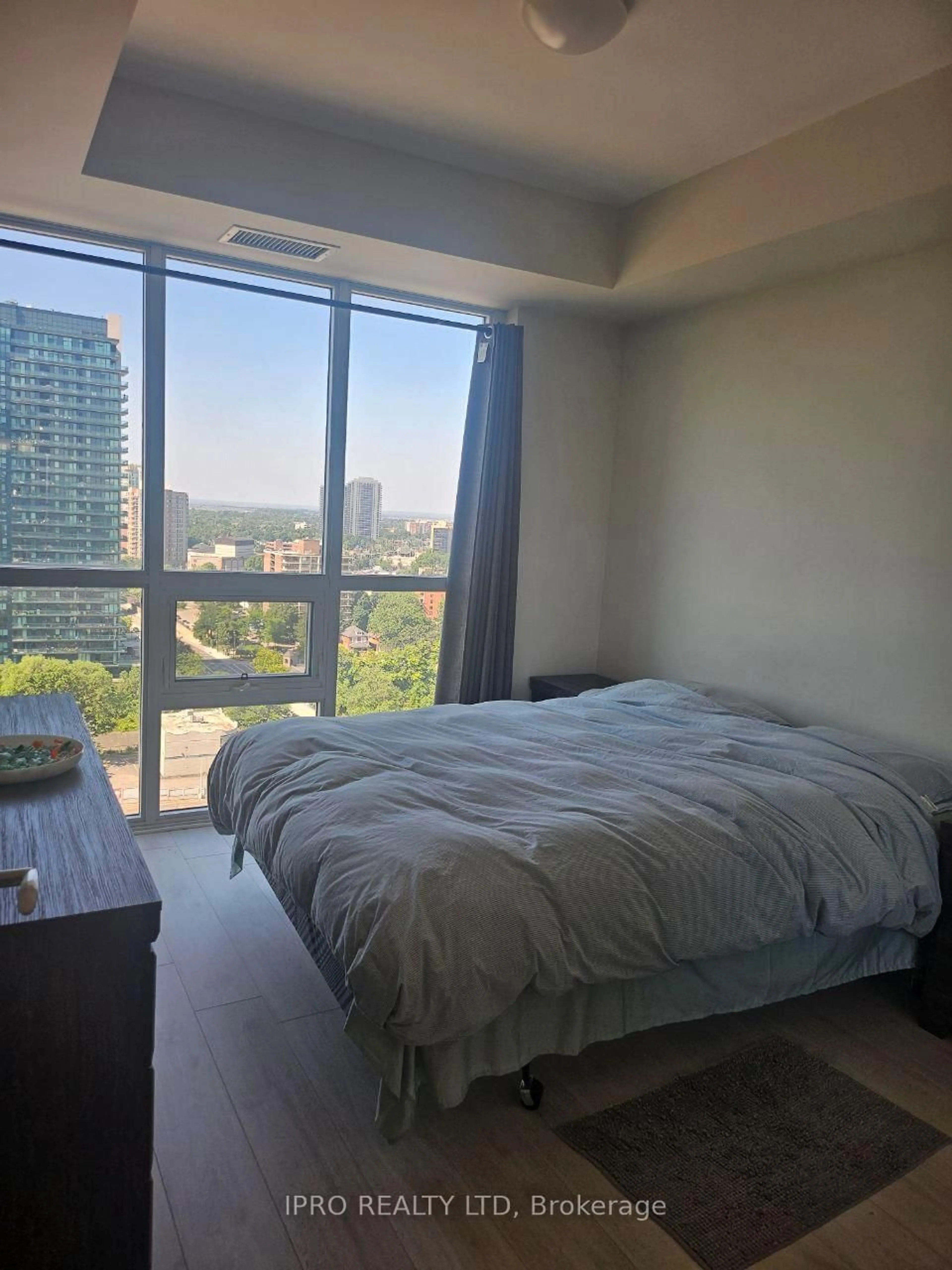 Bedroom with bed, unknown for 15 Lynch St #1407, Brampton Ontario L6W 0C7