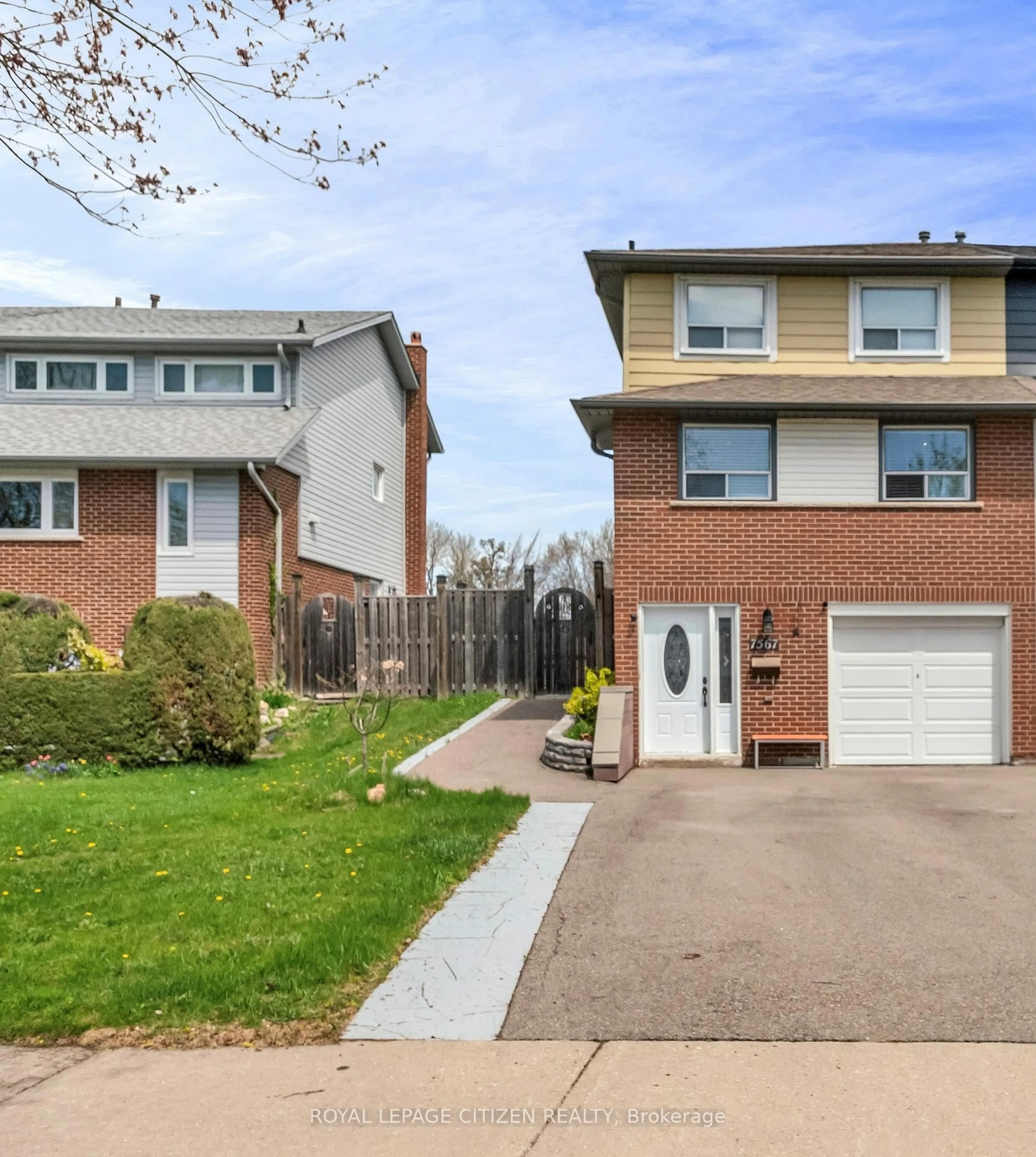 Home with brick exterior material, street for 7567 Wildfern Dr, Mississauga Ontario L4T 3P7