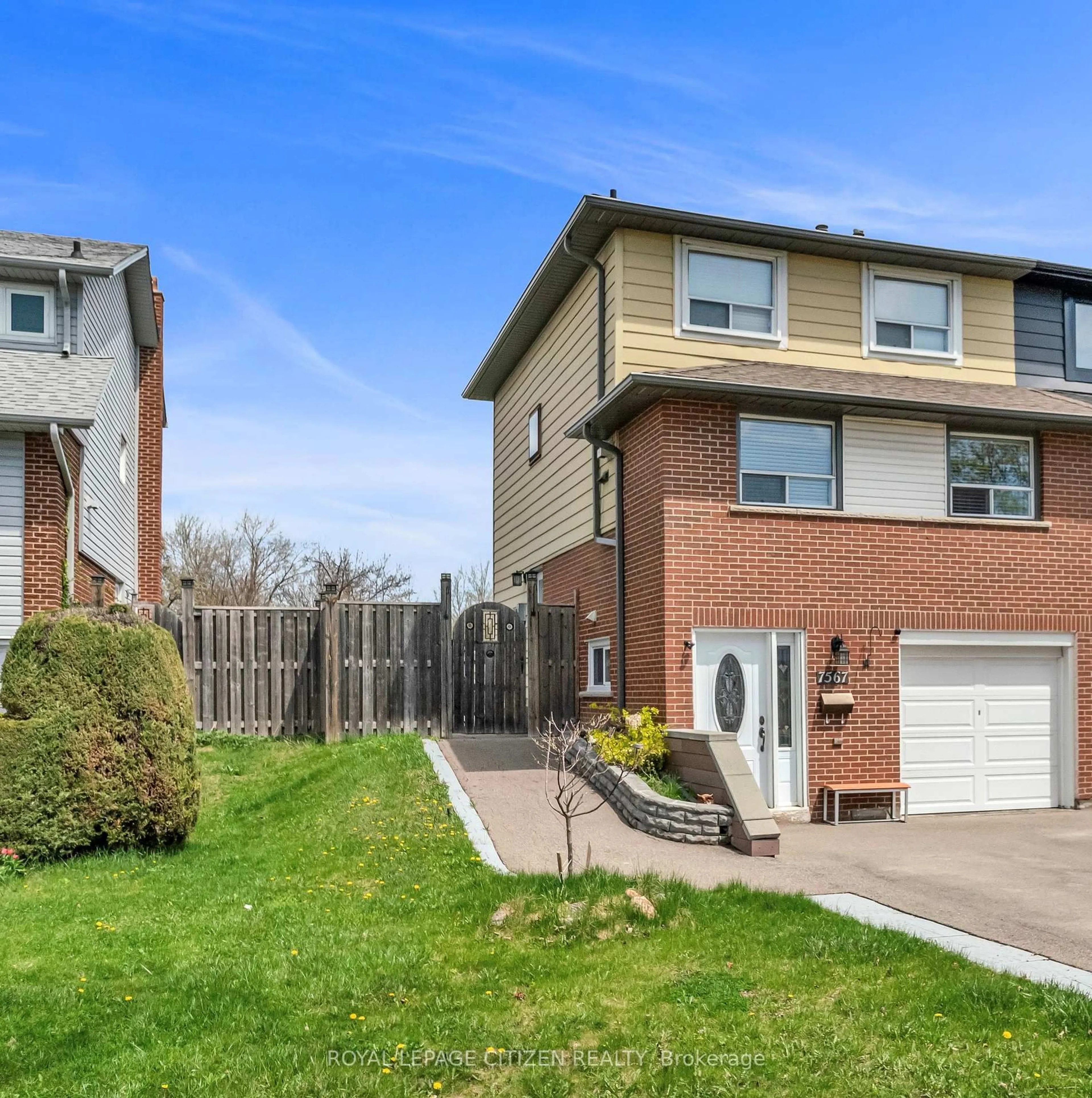 Home with brick exterior material, street for 7567 Wildfern Dr, Mississauga Ontario L4T 3P7