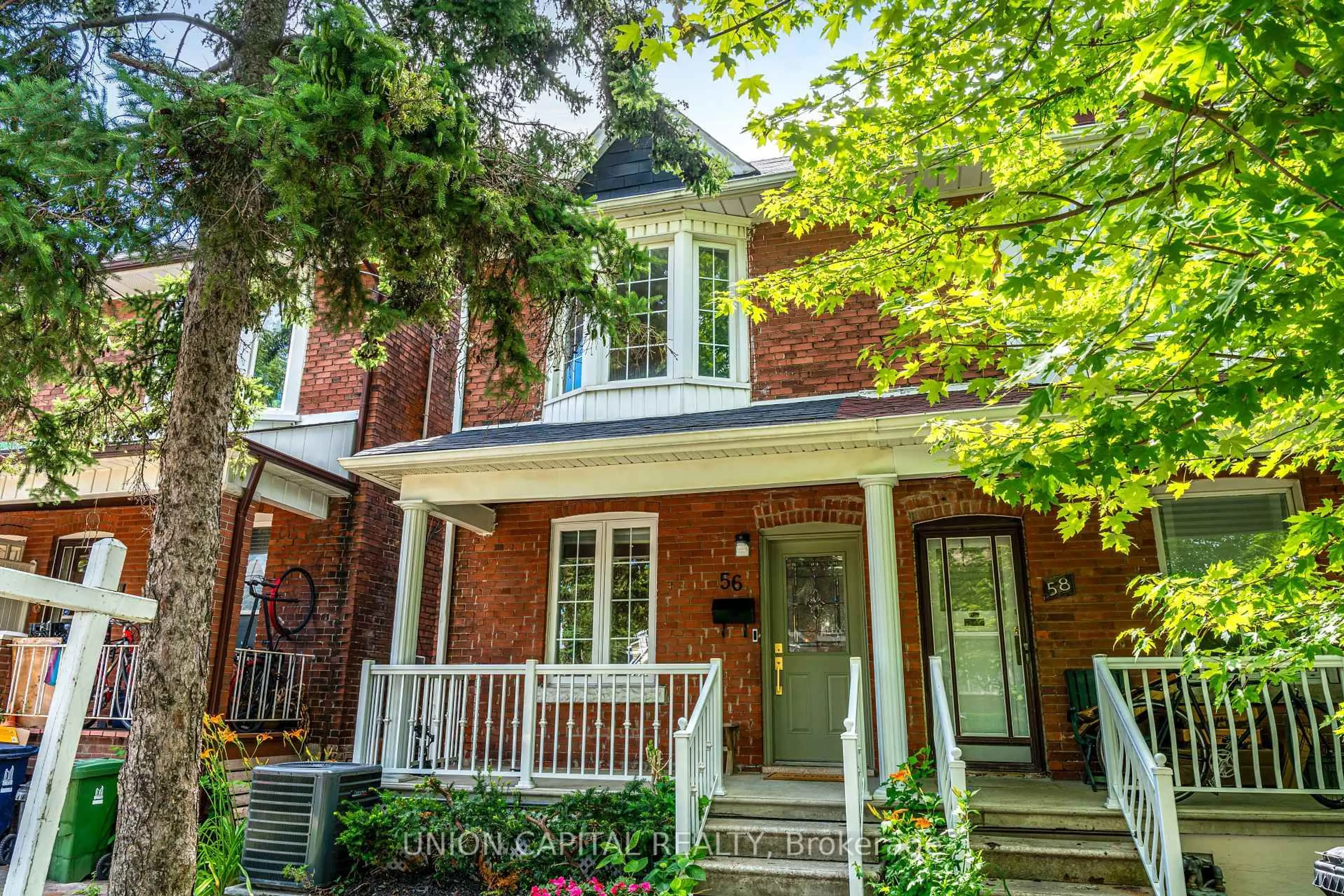 Home with brick exterior material, street for 56 Cloverdale Rd, Toronto Ontario M6N 3L5