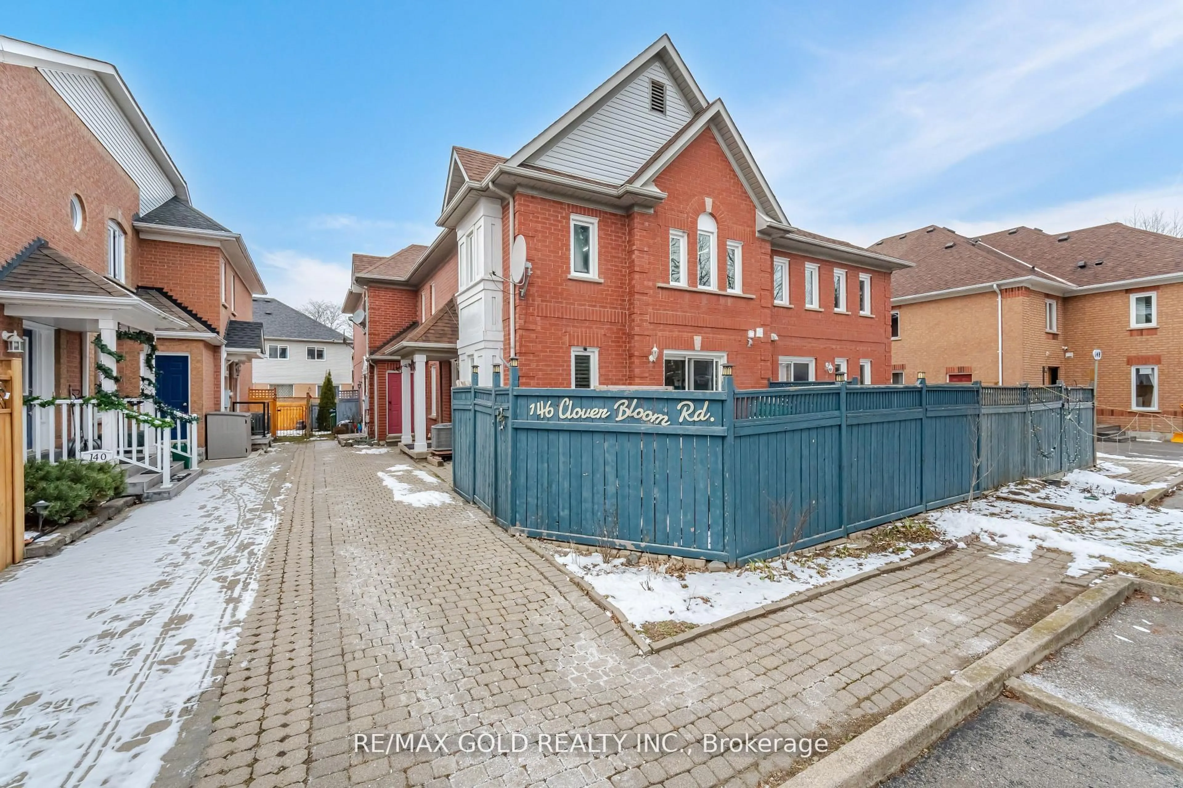 Home with brick exterior material, street for 146 Clover Bloom Rd, Brampton Ontario L6R 1S5